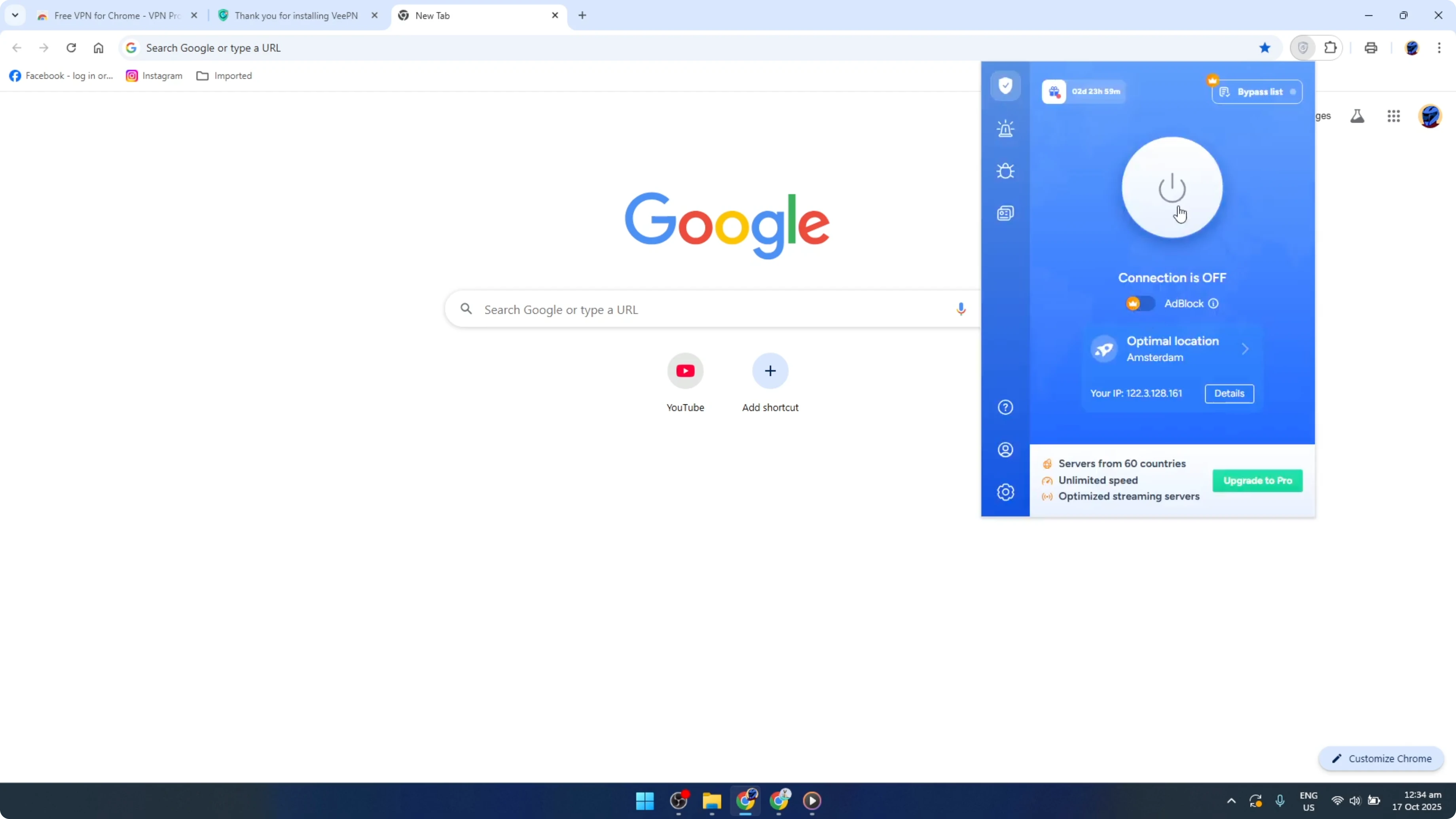 Screenshot from How To Access Blocked Websites With Google Chrome [2026 Guide] at 145s