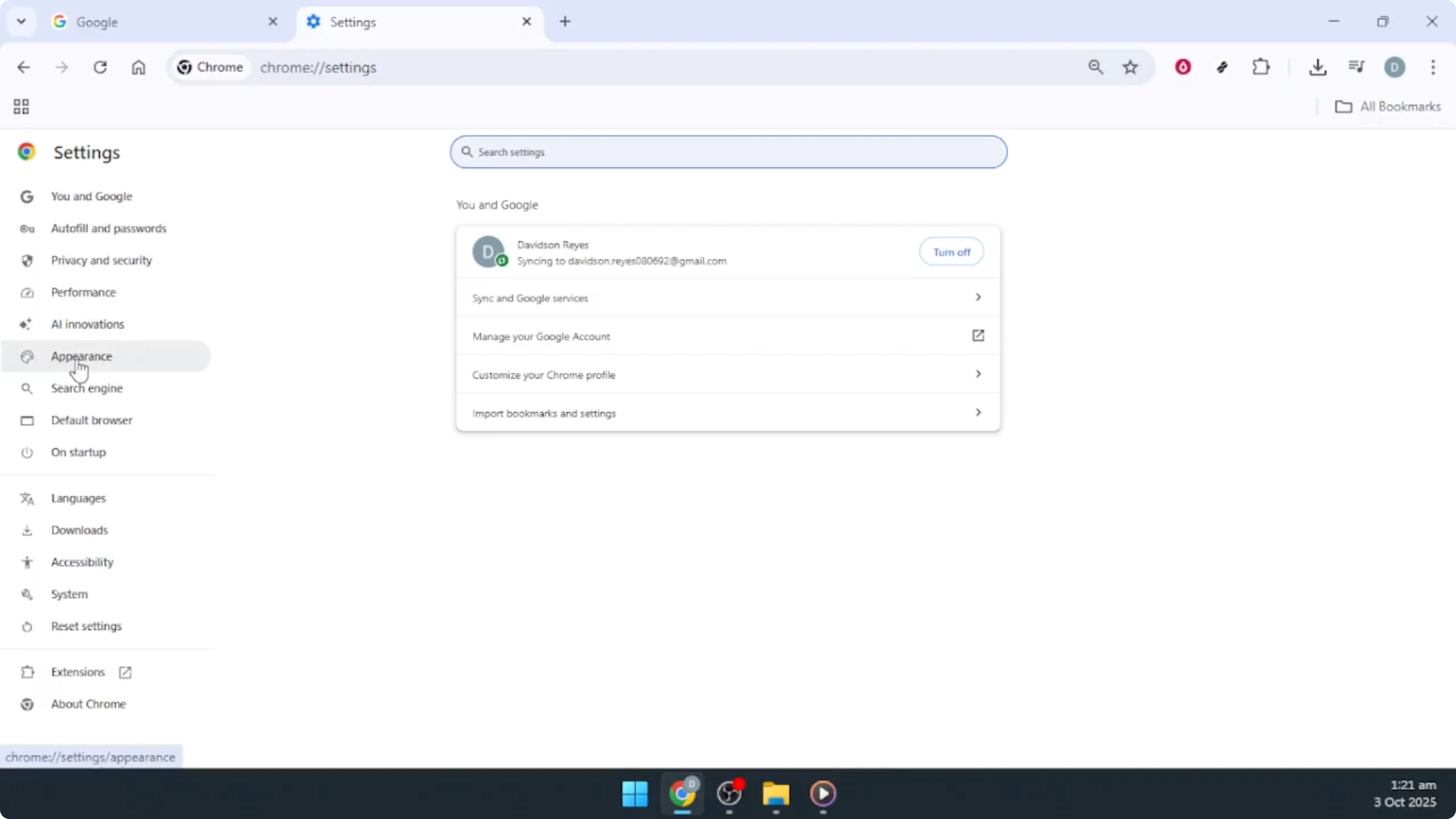 Screenshot from How To Add Customize Button on Google Chrome [2026 Guide] at 91s