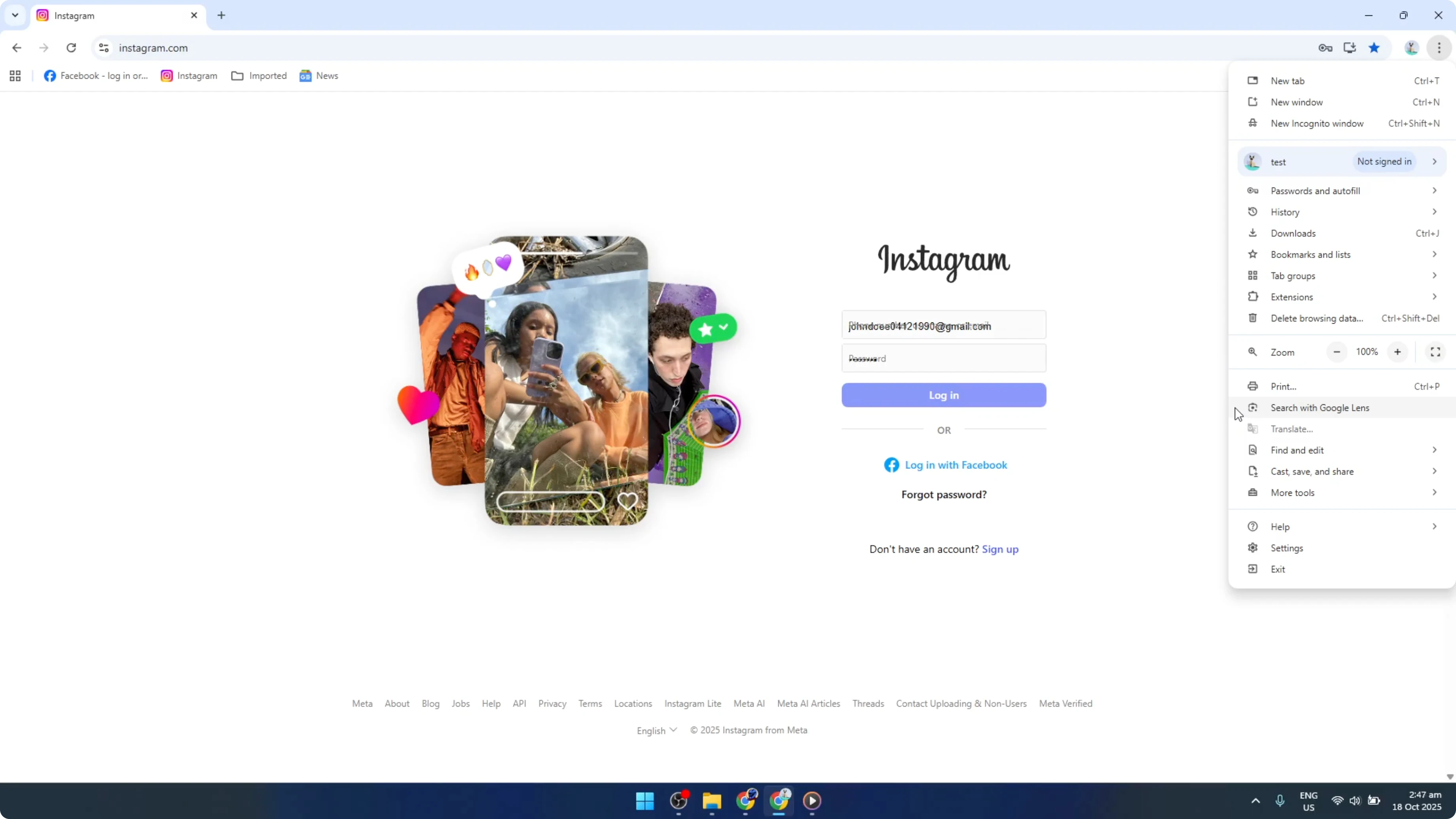 Screenshot from How To Add Instagram Web on Google Chrome [2026 Guide] at 61s