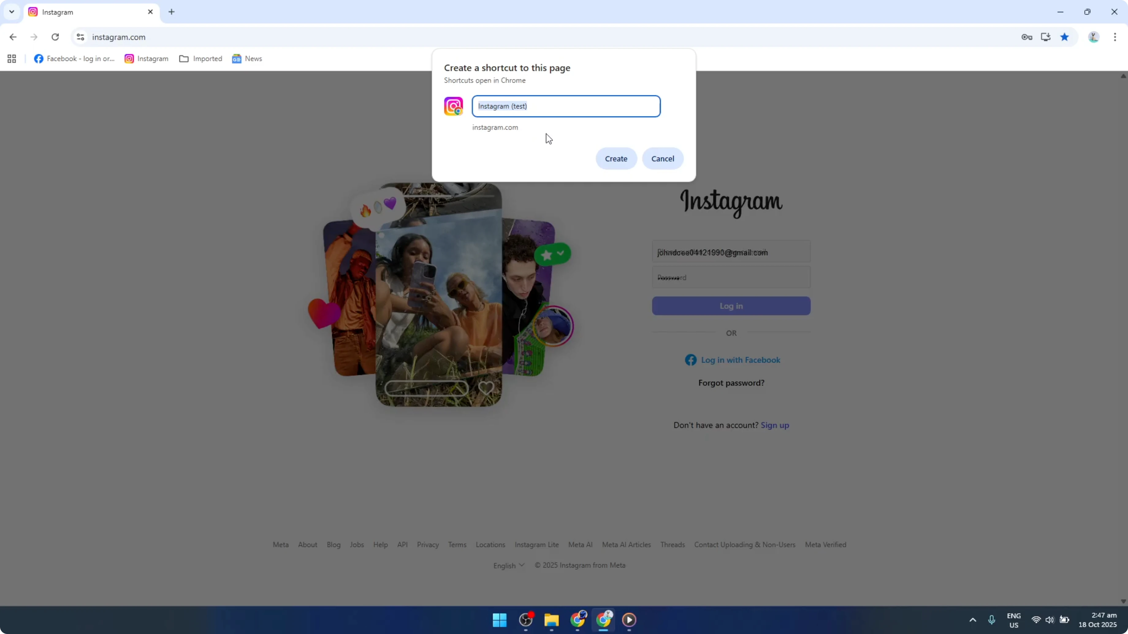 Screenshot from How To Add Instagram Web on Google Chrome [2026 Guide] at 88s