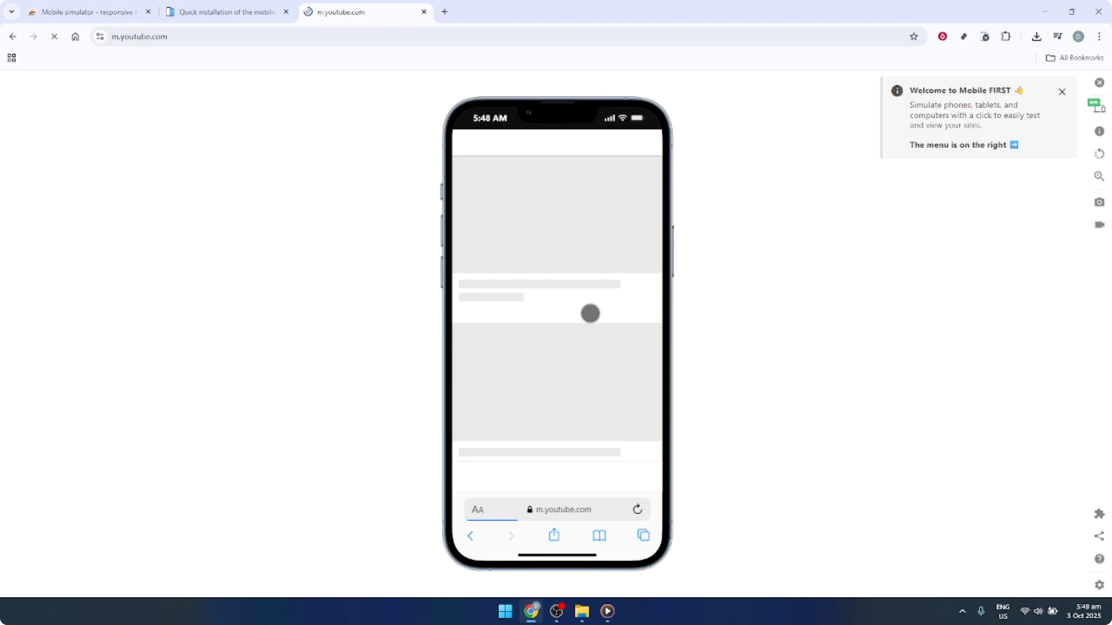 Screenshot from How To Add Mobile View Simulator for Websites in Google Chrome [2026 Guide] at 130s