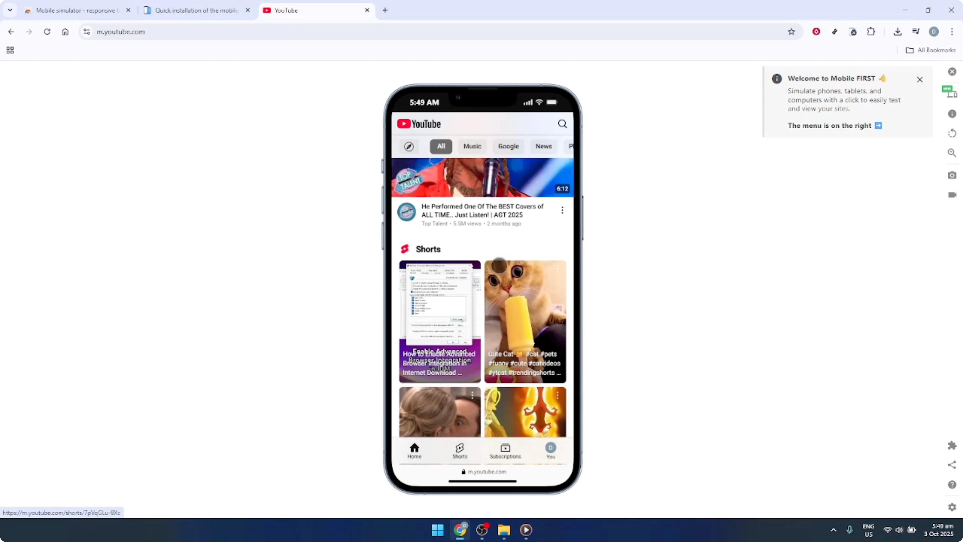 Screenshot from How To Add Mobile View Simulator for Websites in Google Chrome [2026 Guide] at 135s