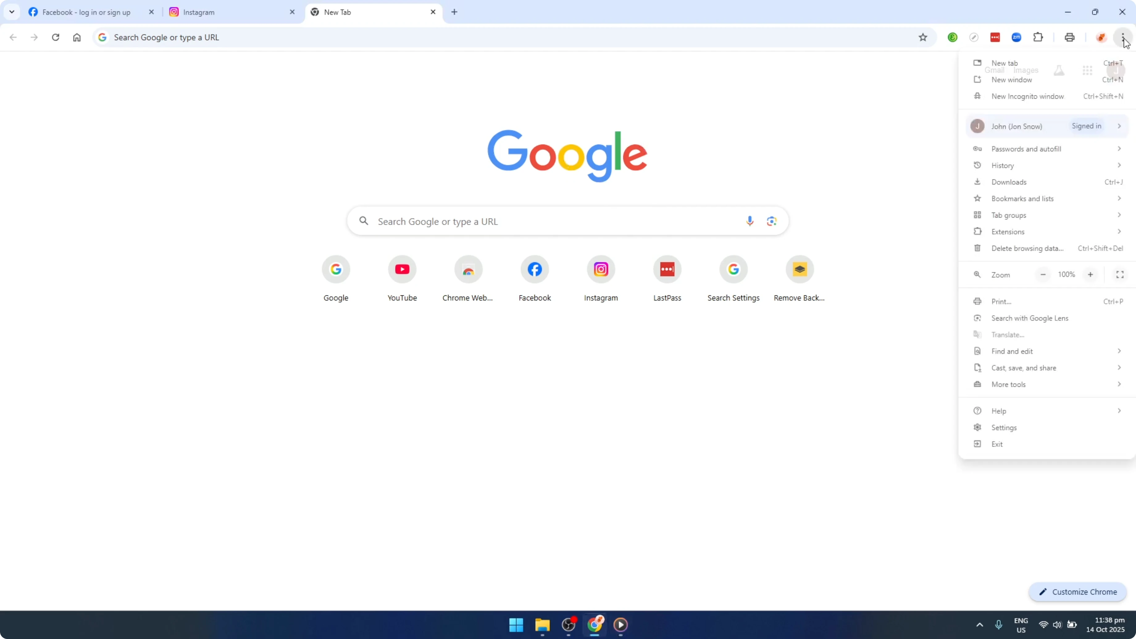 Screenshot from How To Add New Menu Bar on Google Chrome Browser [2026 Guide] at 22s