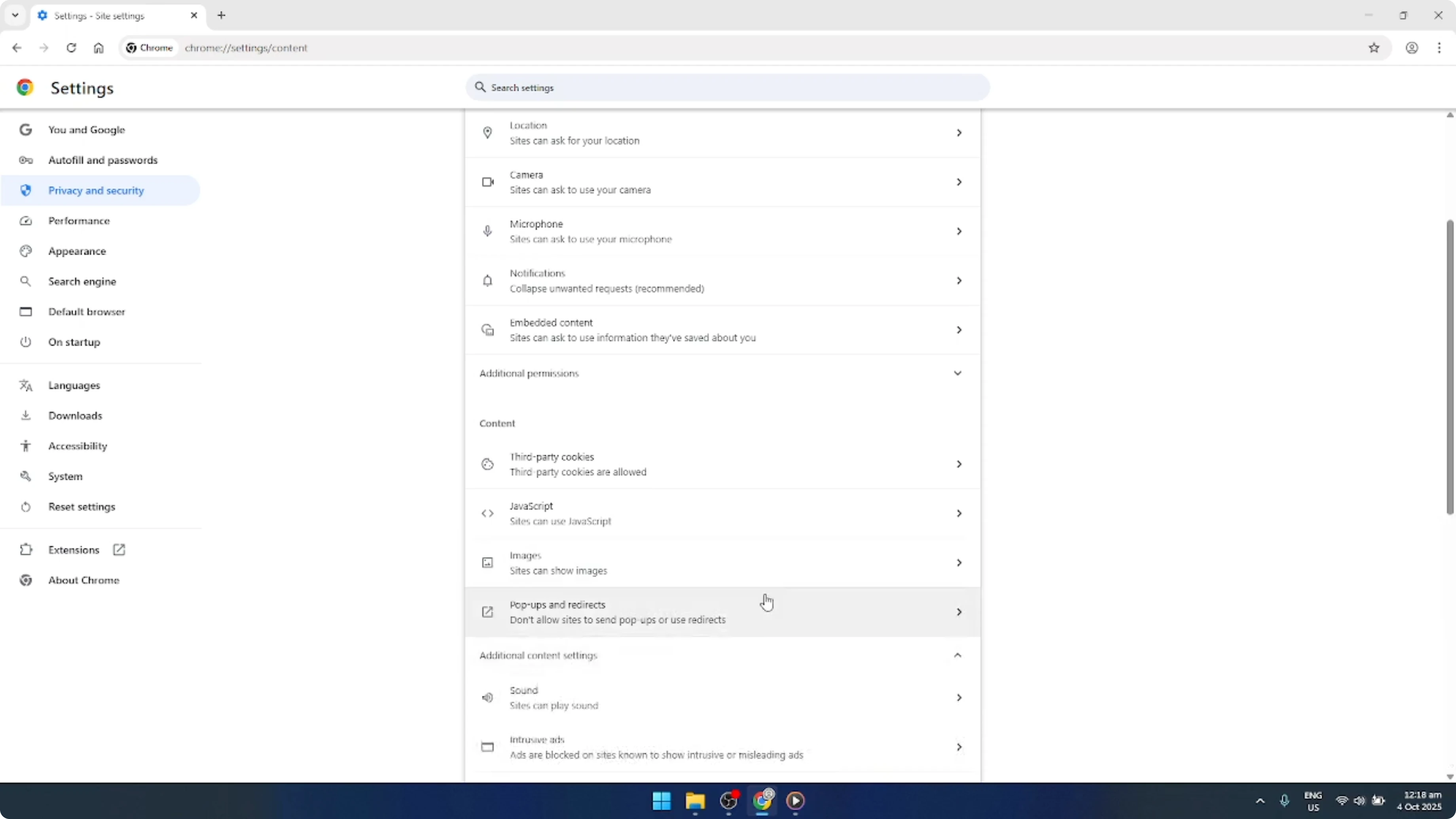 Screenshot from How To Add Trusted Sites in Google Chrome [2026 Guide] at 80s
