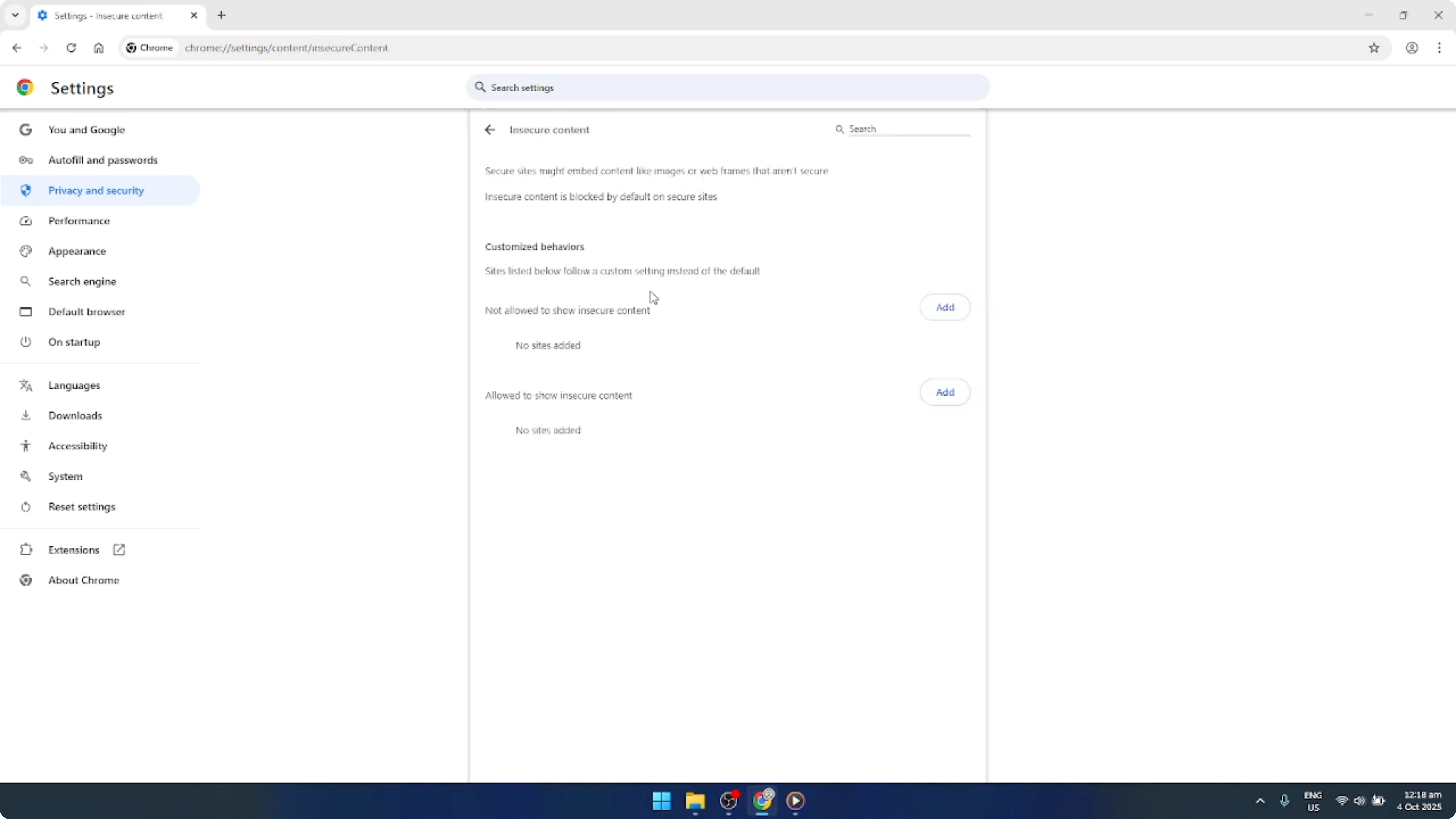 Screenshot from How To Add Trusted Sites in Google Chrome [2026 Guide] at 92s