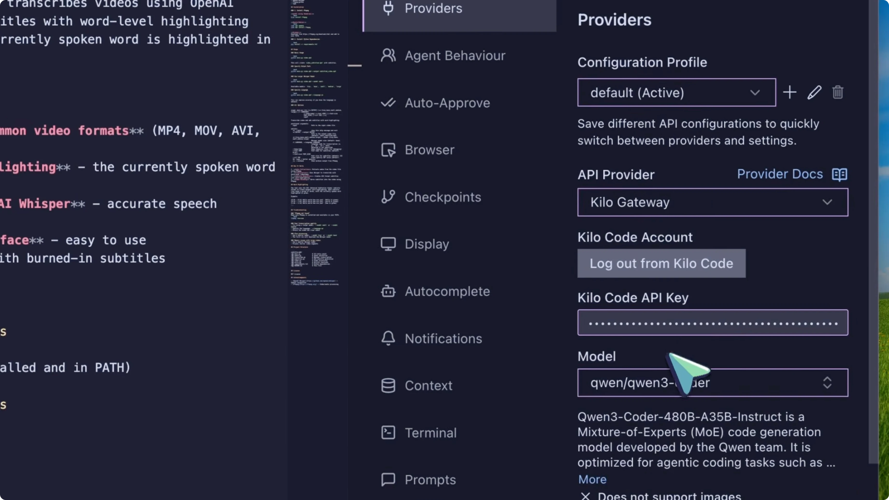 Screenshot from Is Amp Code Extension Ending? Your Next Best Alternative at 213s