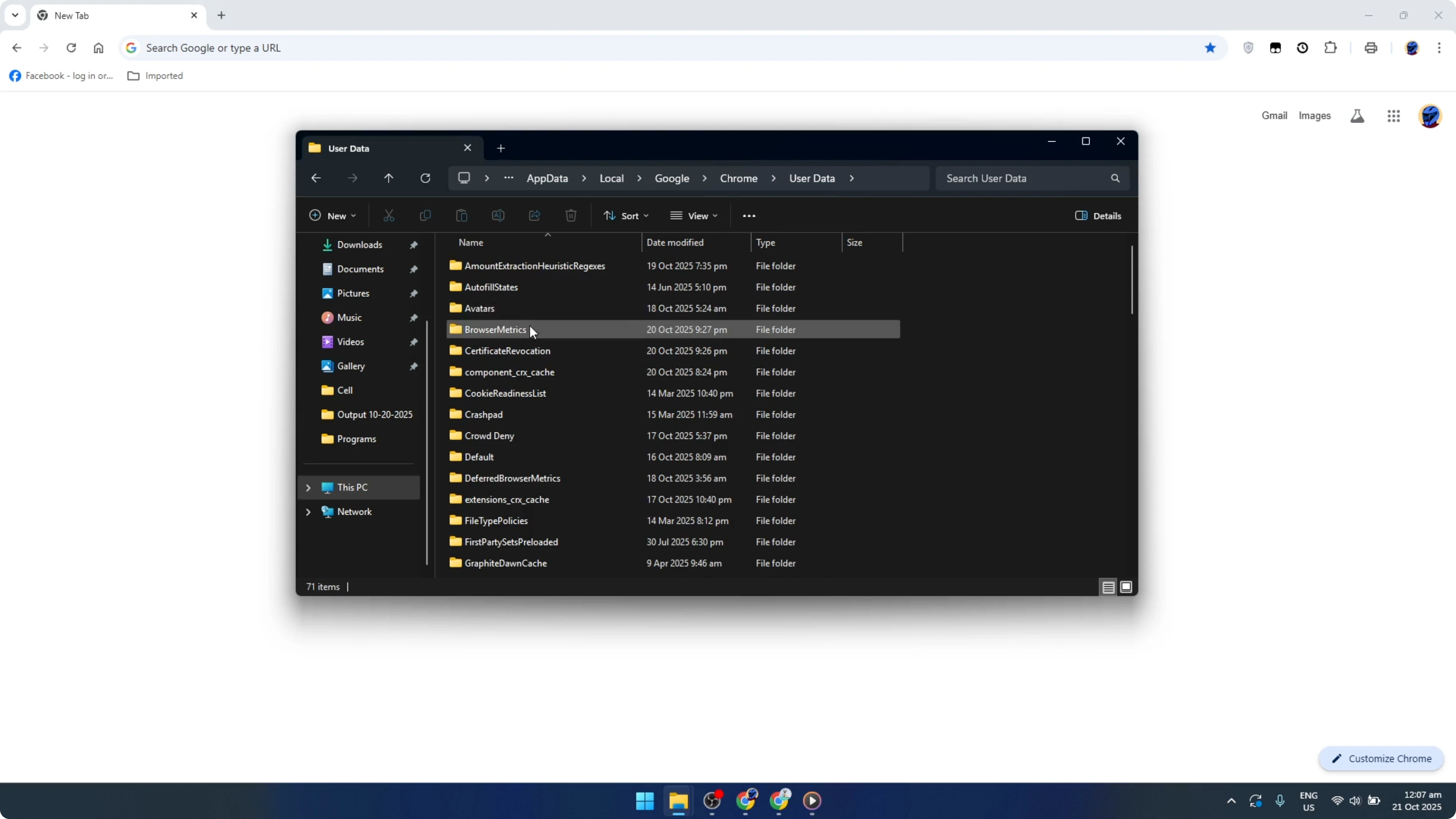 Screenshot from How To Backup And Remove A Google Chrome Profile On Windows [2026 Guide] at 62s
