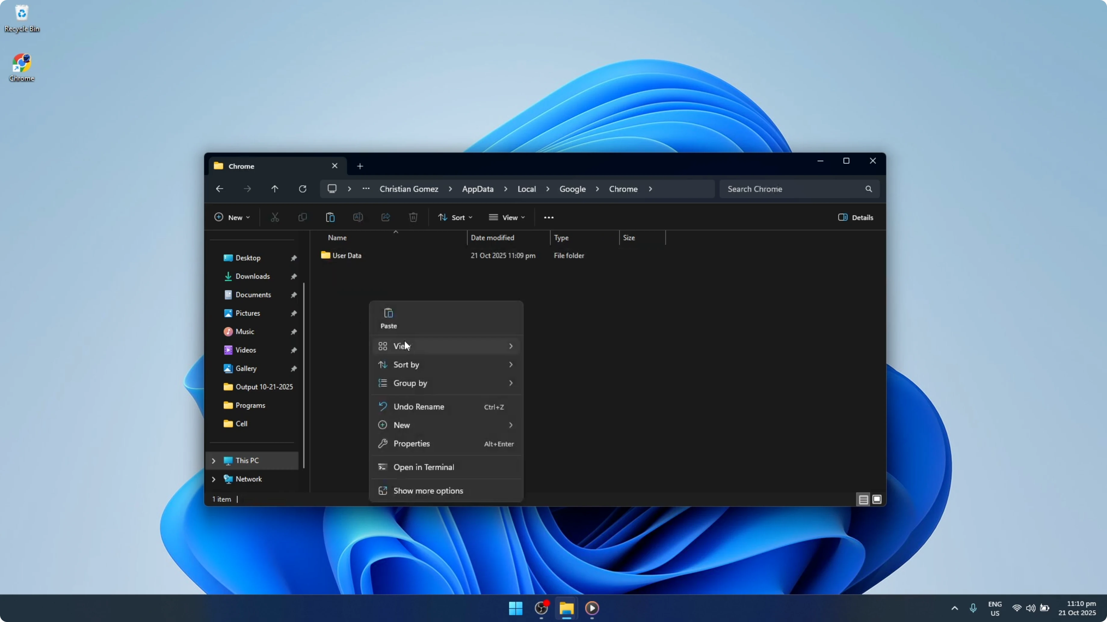Screenshot from How To Backup and Restore Entire Settings of Google Chrome without Google Account [2026 Guide] at 133s