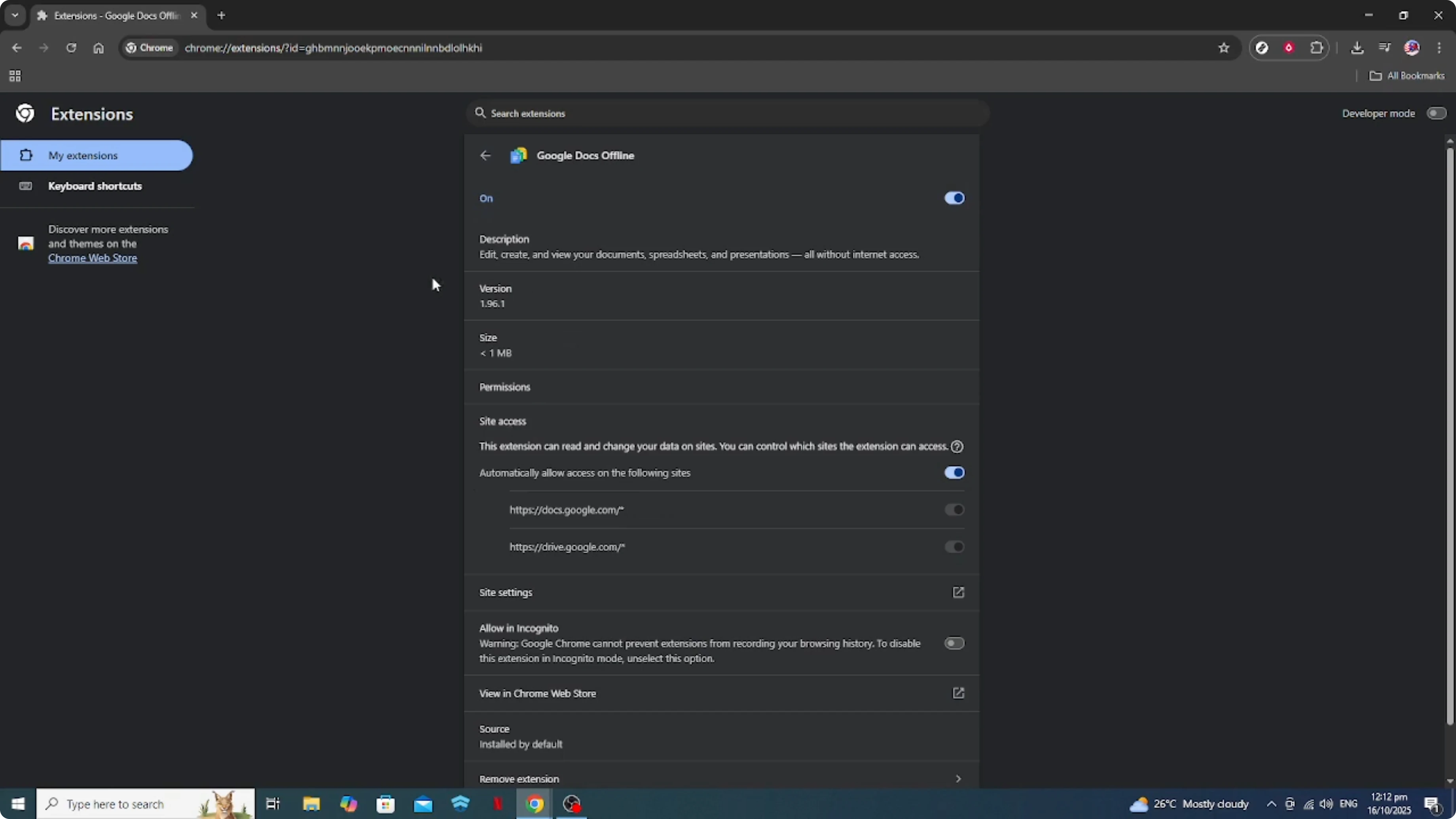 Screenshot from How To Block All Extensions on Google Chrome and Allow Specific Ones [2026 Guide] at 125s