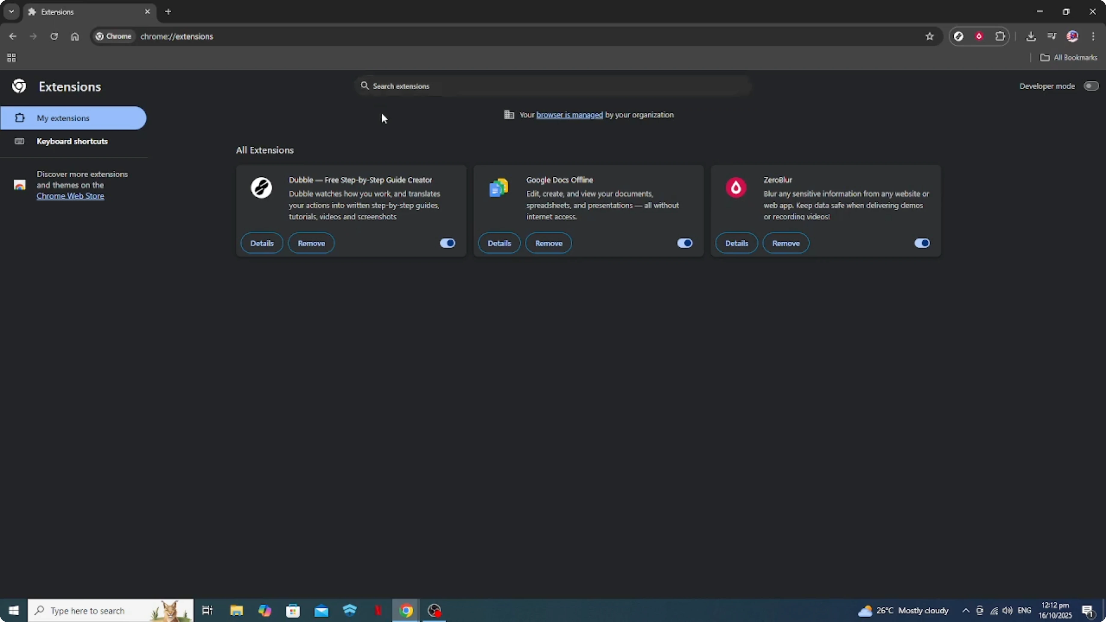 Screenshot from How To Block All Extensions on Google Chrome and Allow Specific Ones [2026 Guide] at 57s
