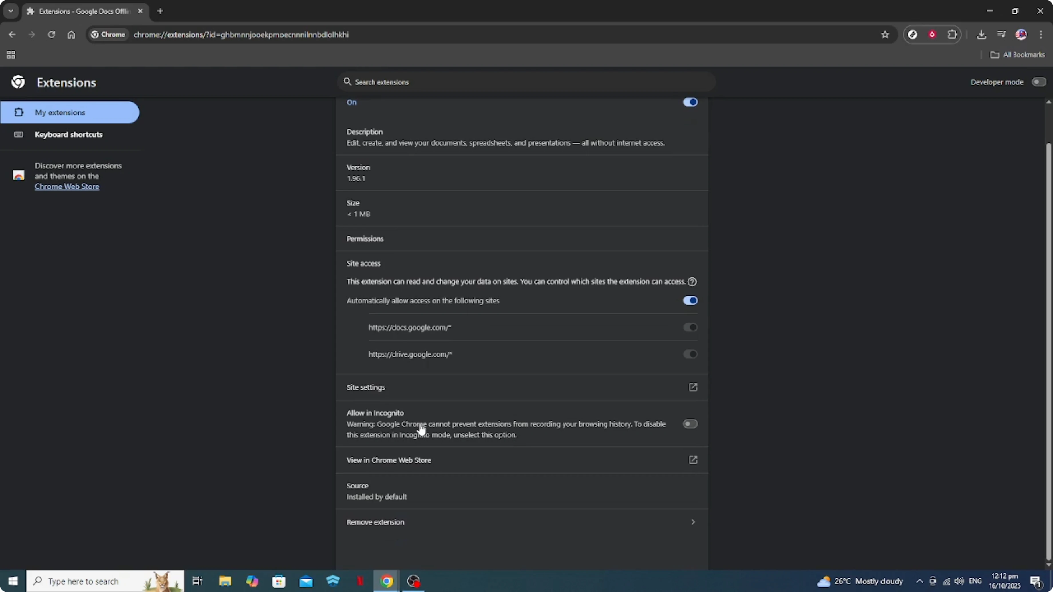 Screenshot from How To Block All Extensions on Google Chrome and Allow Specific Ones [2026 Guide] at 67s