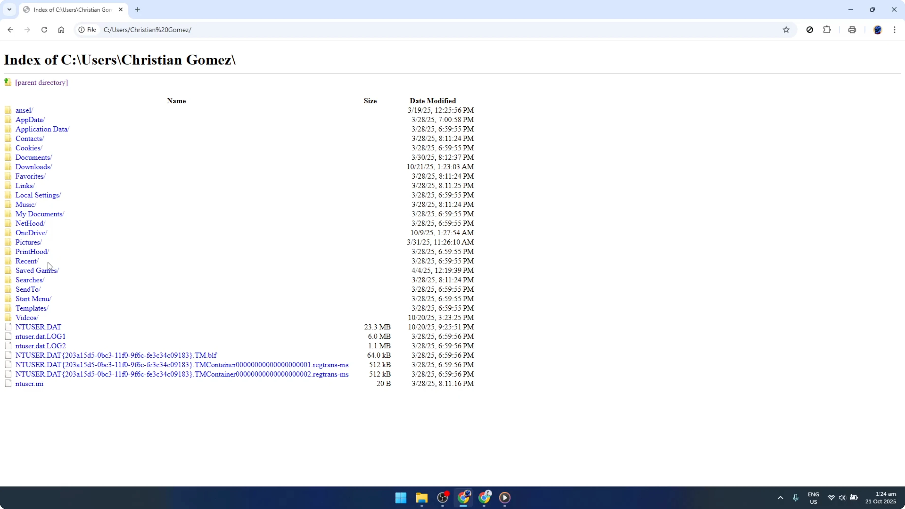 Screenshot from How To Browse and Open Folders and Files with Google Chrome at 135s