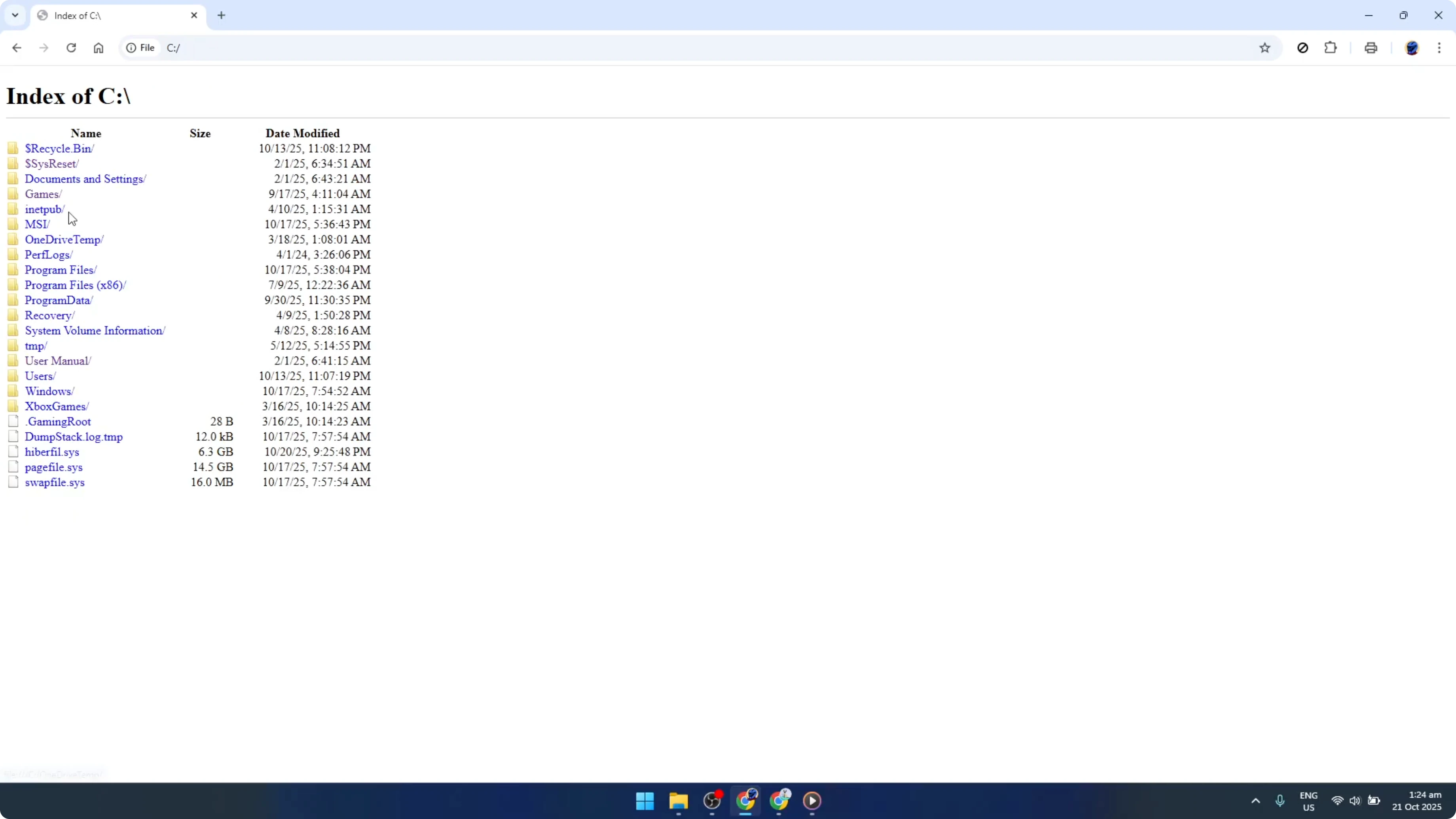 Screenshot from How To Browse and Open Folders and Files with Google Chrome at 86s