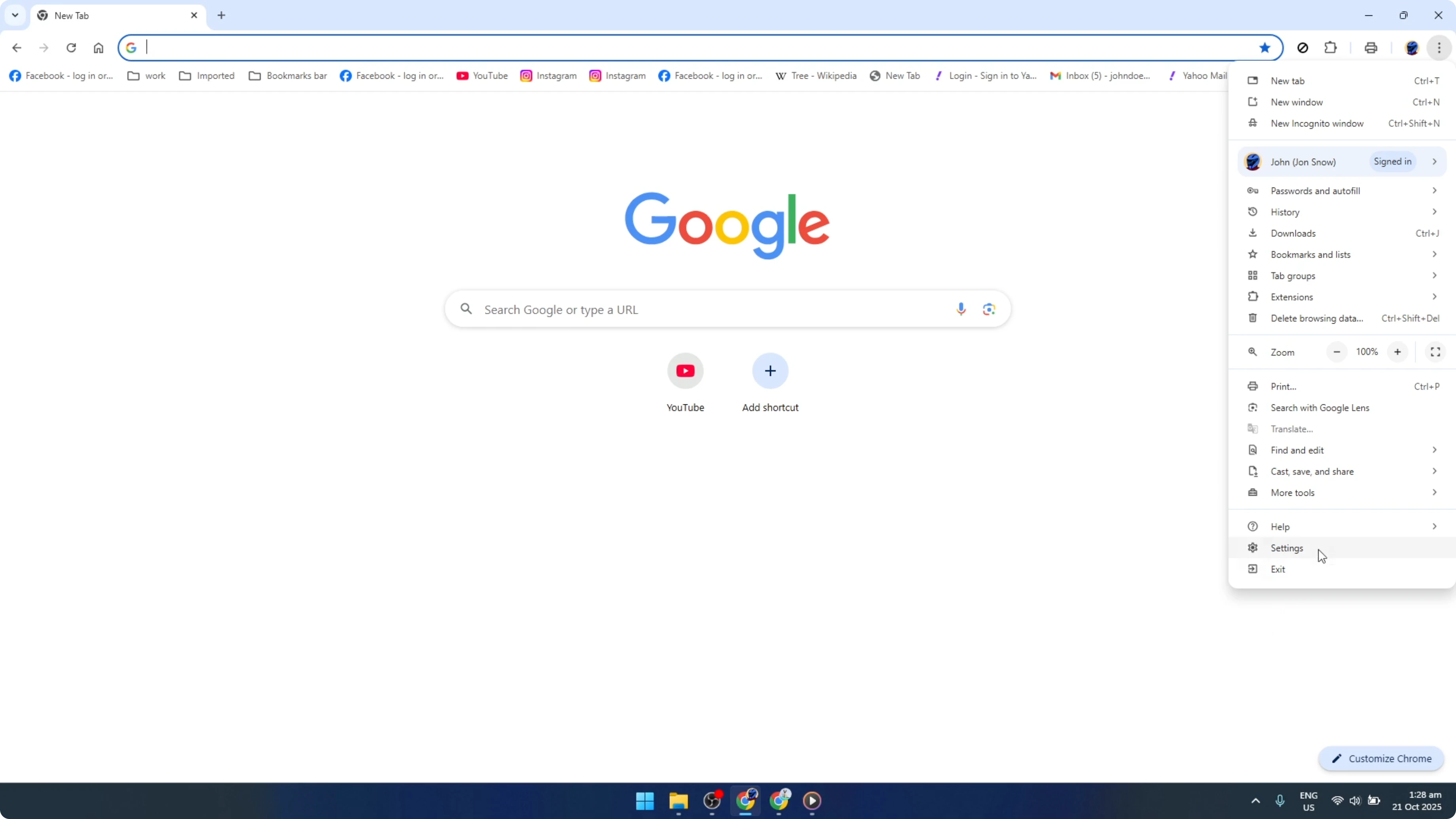 Screenshot from How To Change Default Download Location or Download Path on Google Chrome [2026 Guide] at 54s