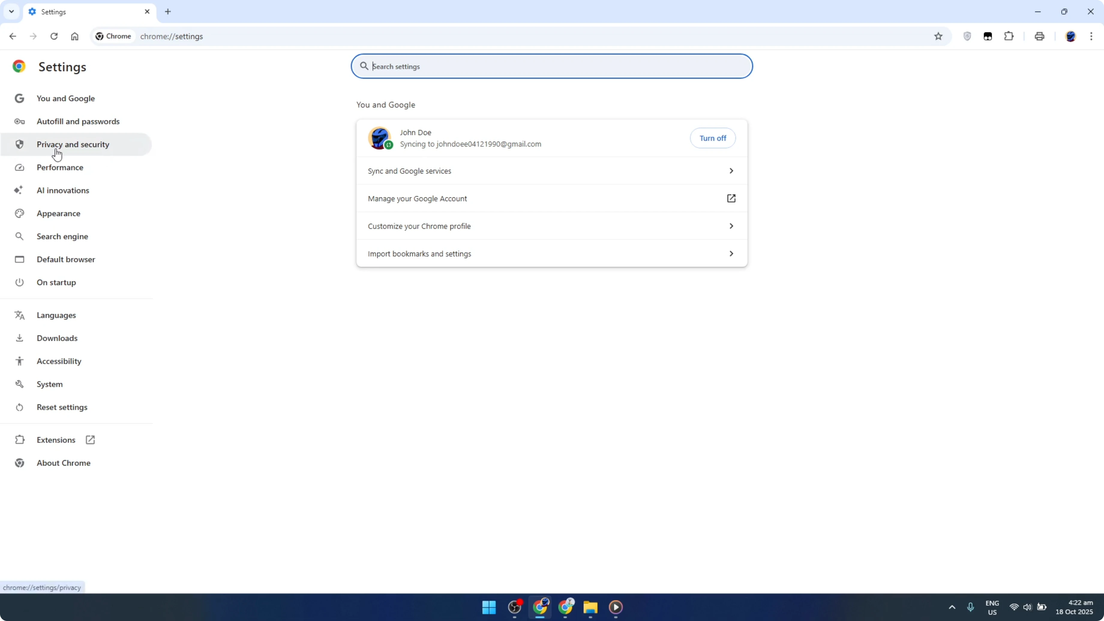 Screenshot from How To Change DNS Provider in Google Chrome [2026 Guide] at 50s