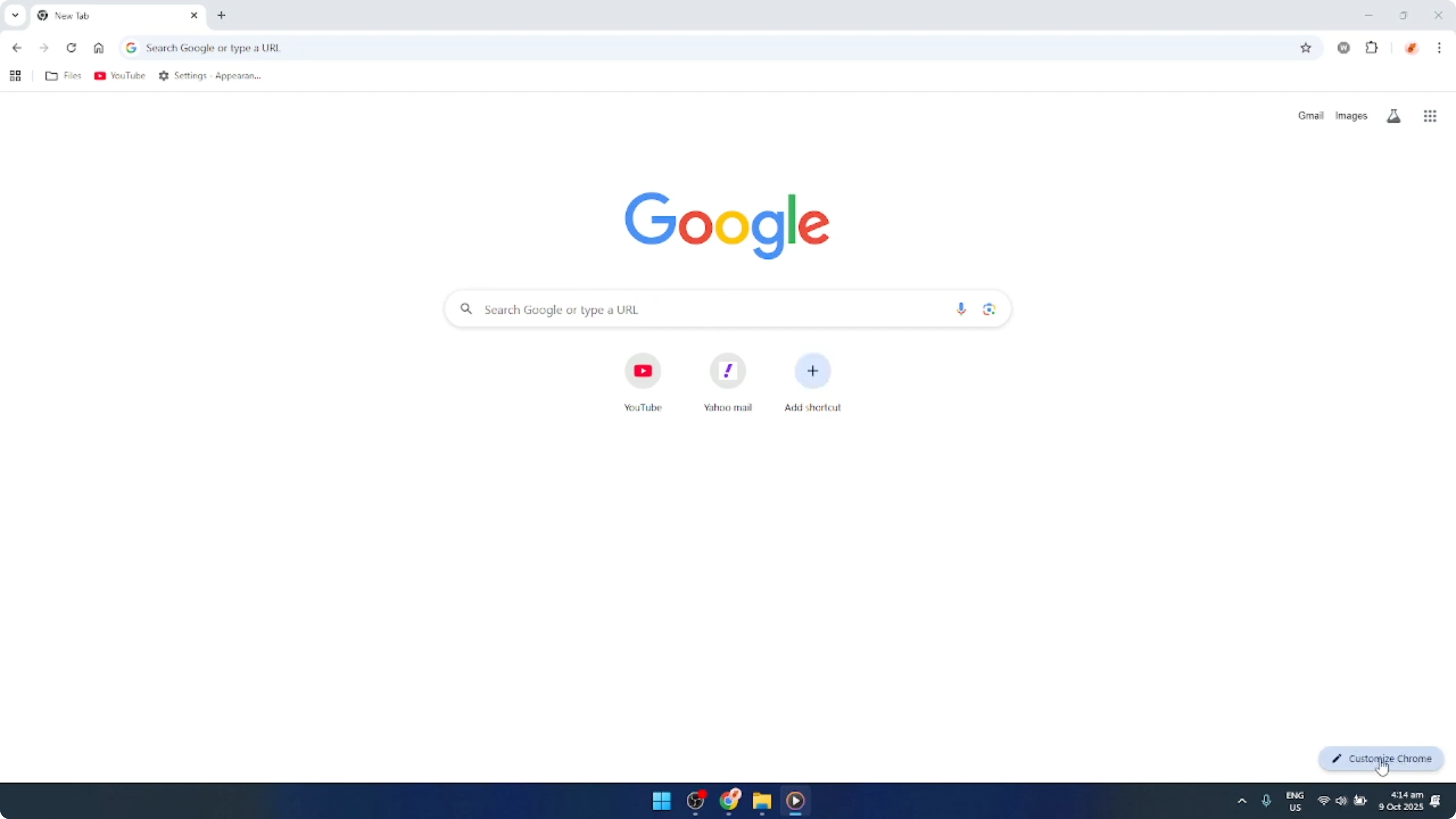 Screenshot from How To Change Google Chrome Background [2026 Guide] at 21s