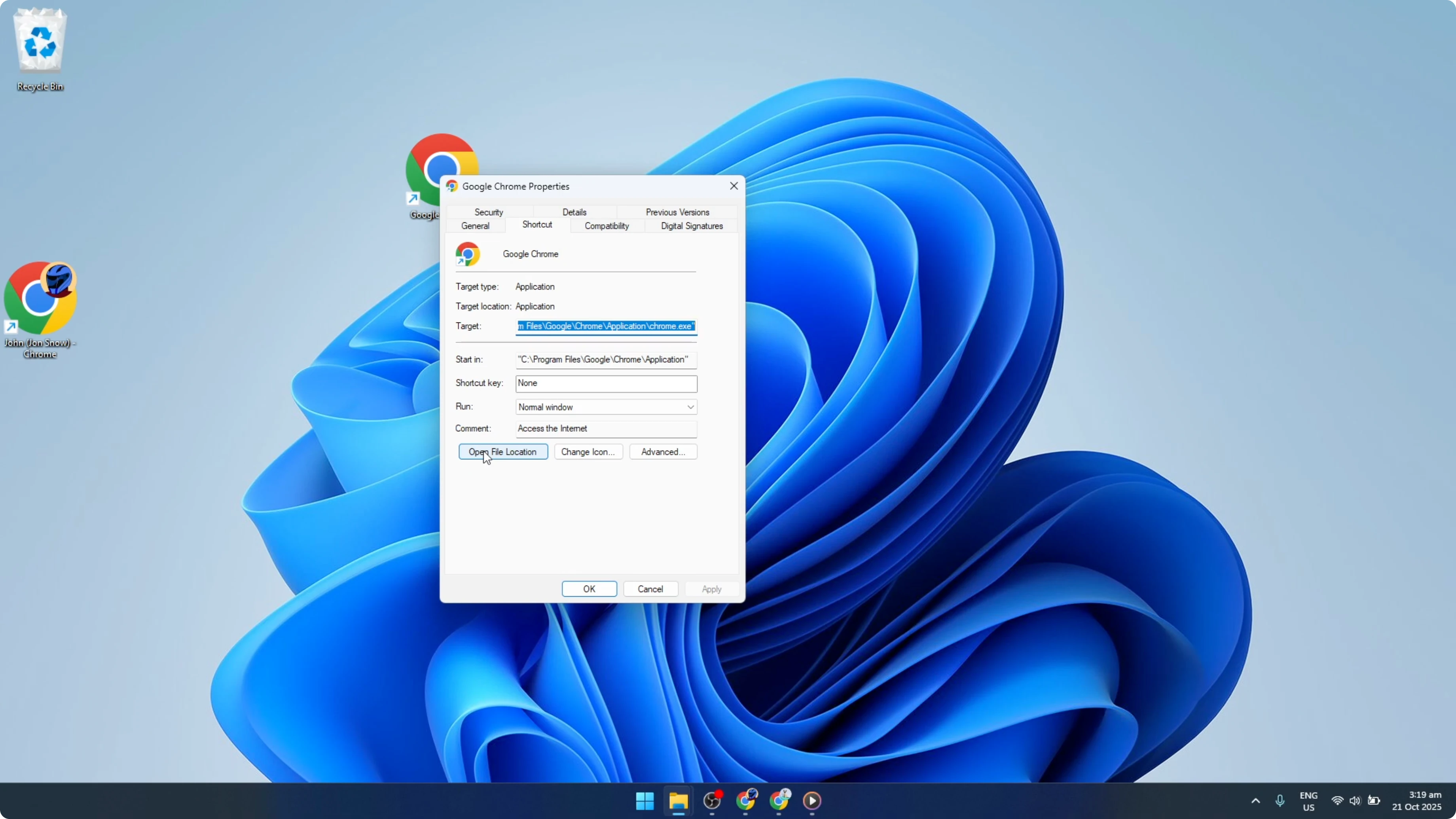 Screenshot from How To Change Google Chrome Icon [2026 Guide] at 52s