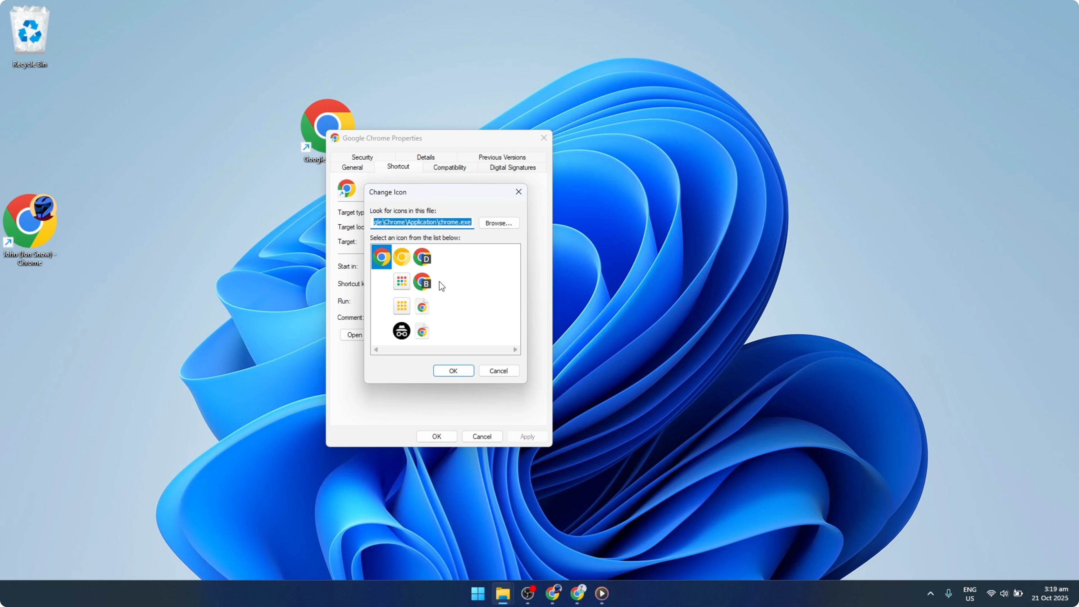 Screenshot from How To Change Google Chrome Icon [2026 Guide] at 83s