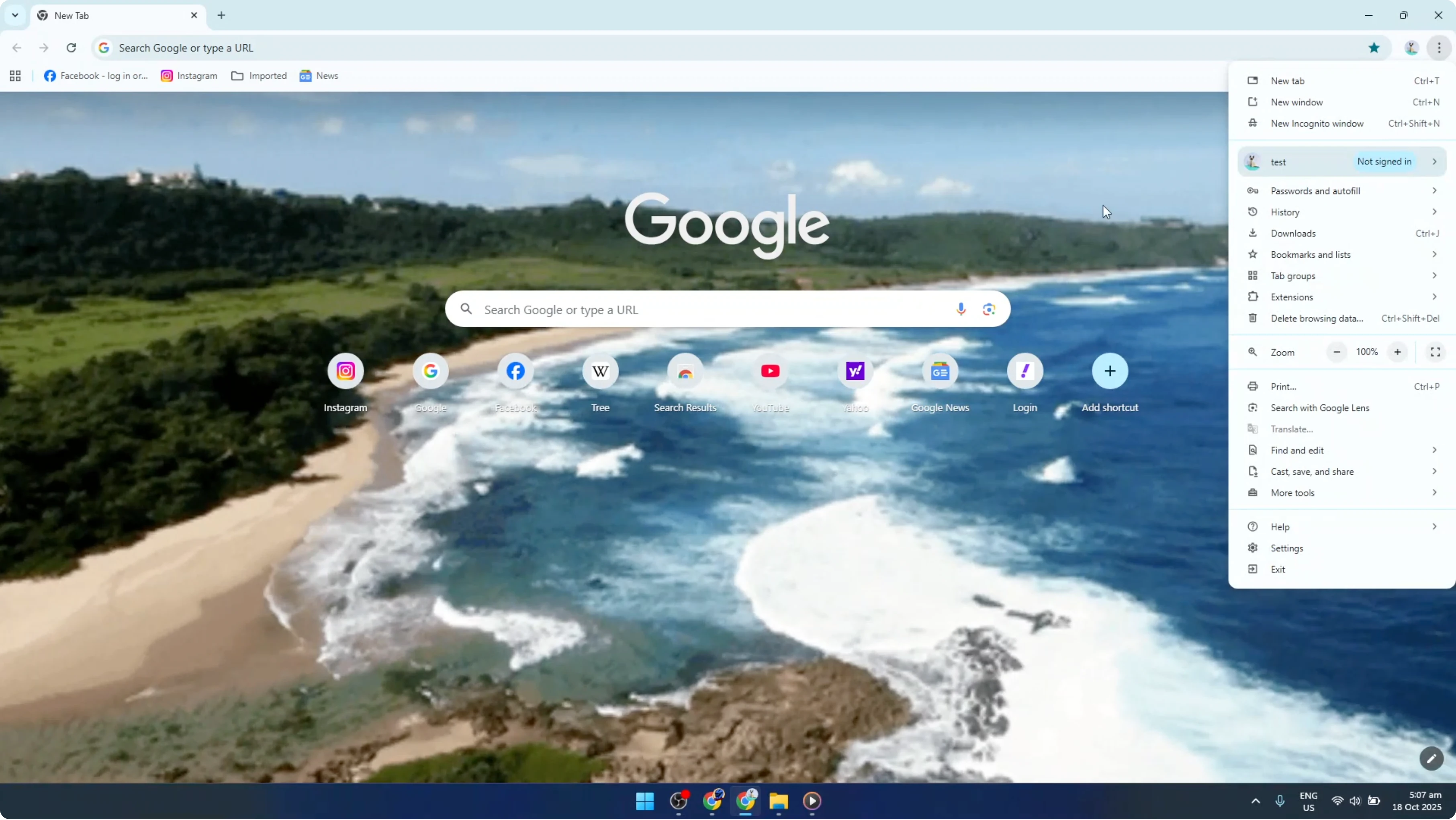 Screenshot from How To Change Your Google Chrome Background Into A Moving Or GIF Background [2026 Guide] at 125s