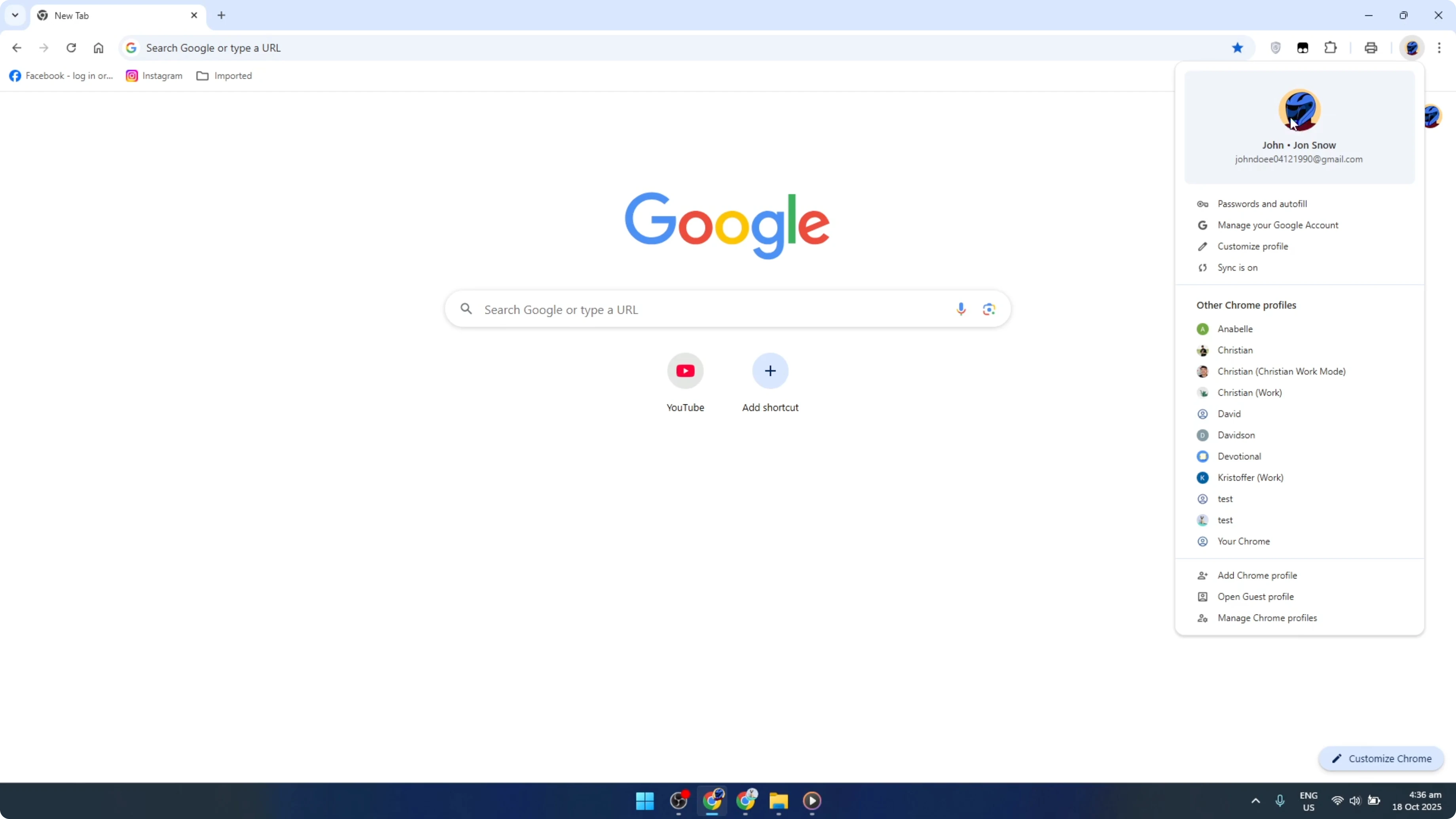 Screenshot from How To Change Google Chrome Profile Picture [2026 Guide] at 32s
