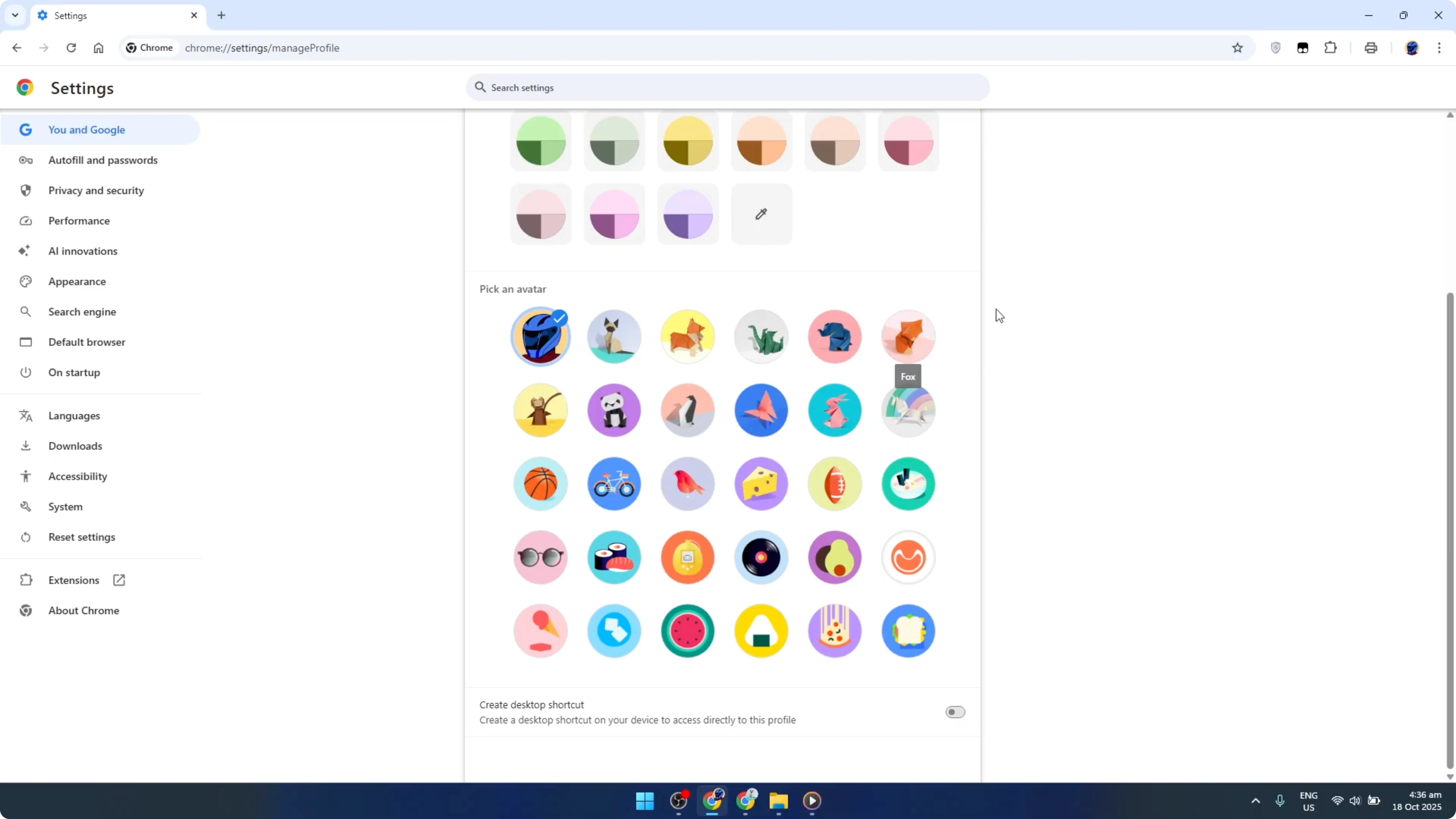 Screenshot from How To Change Google Chrome Profile Picture [2026 Guide] at 54s