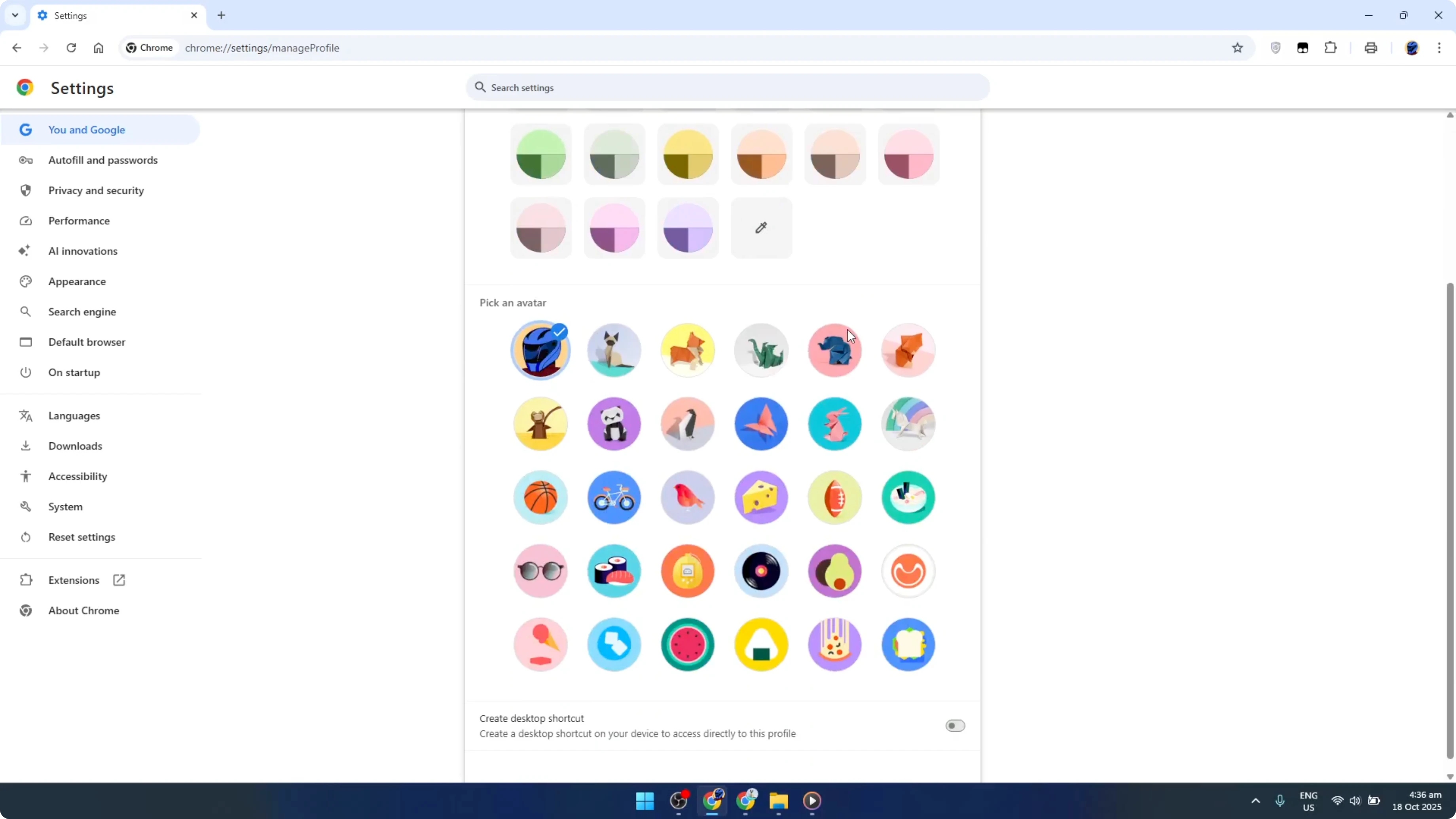Screenshot from How To Change Google Chrome Profile Picture [2026 Guide] at 71s