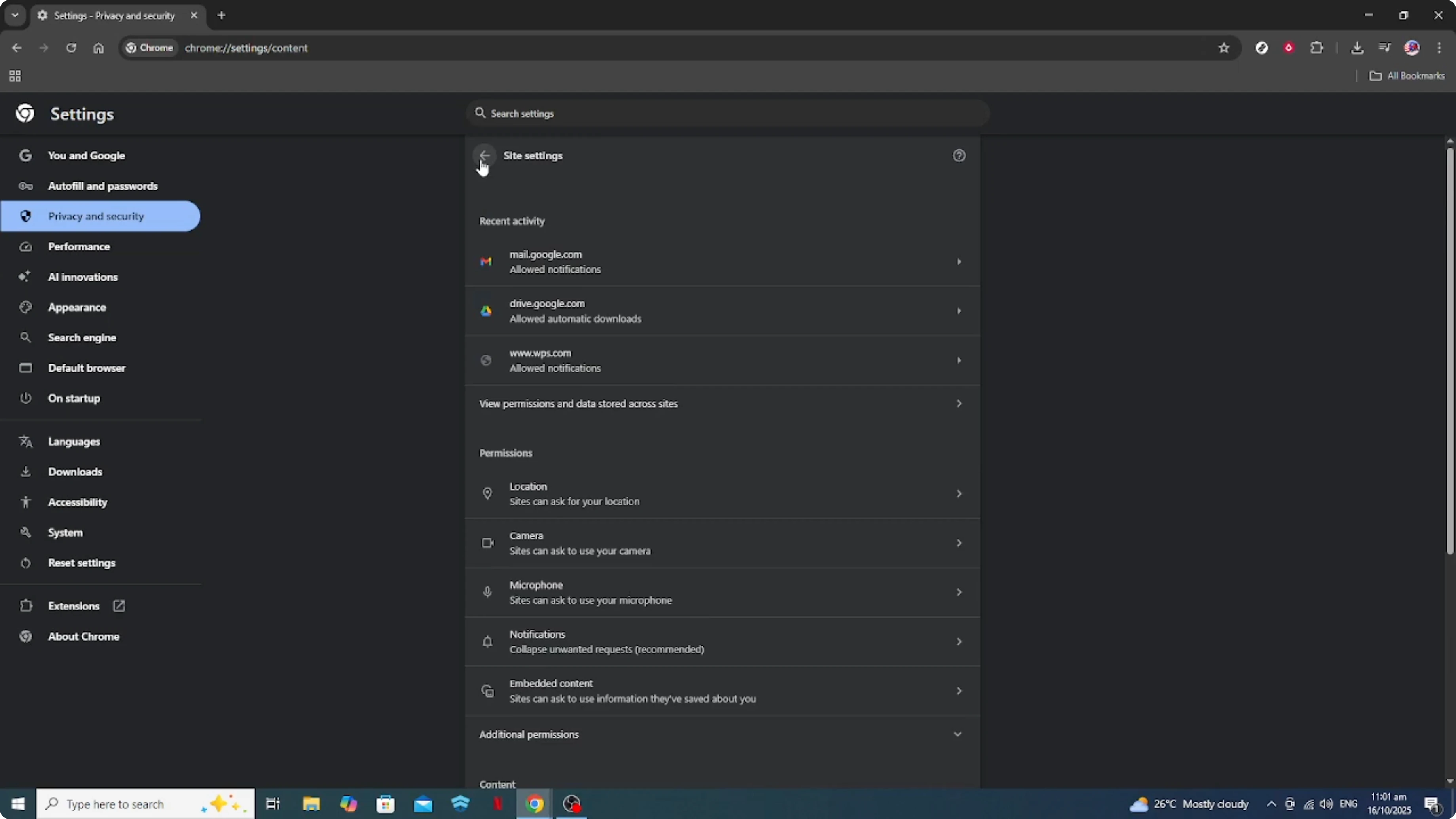 Screenshot from How To Change and Properly Set Your Google Chrome Security and Privacy Settings [2026 Guide] at 140s