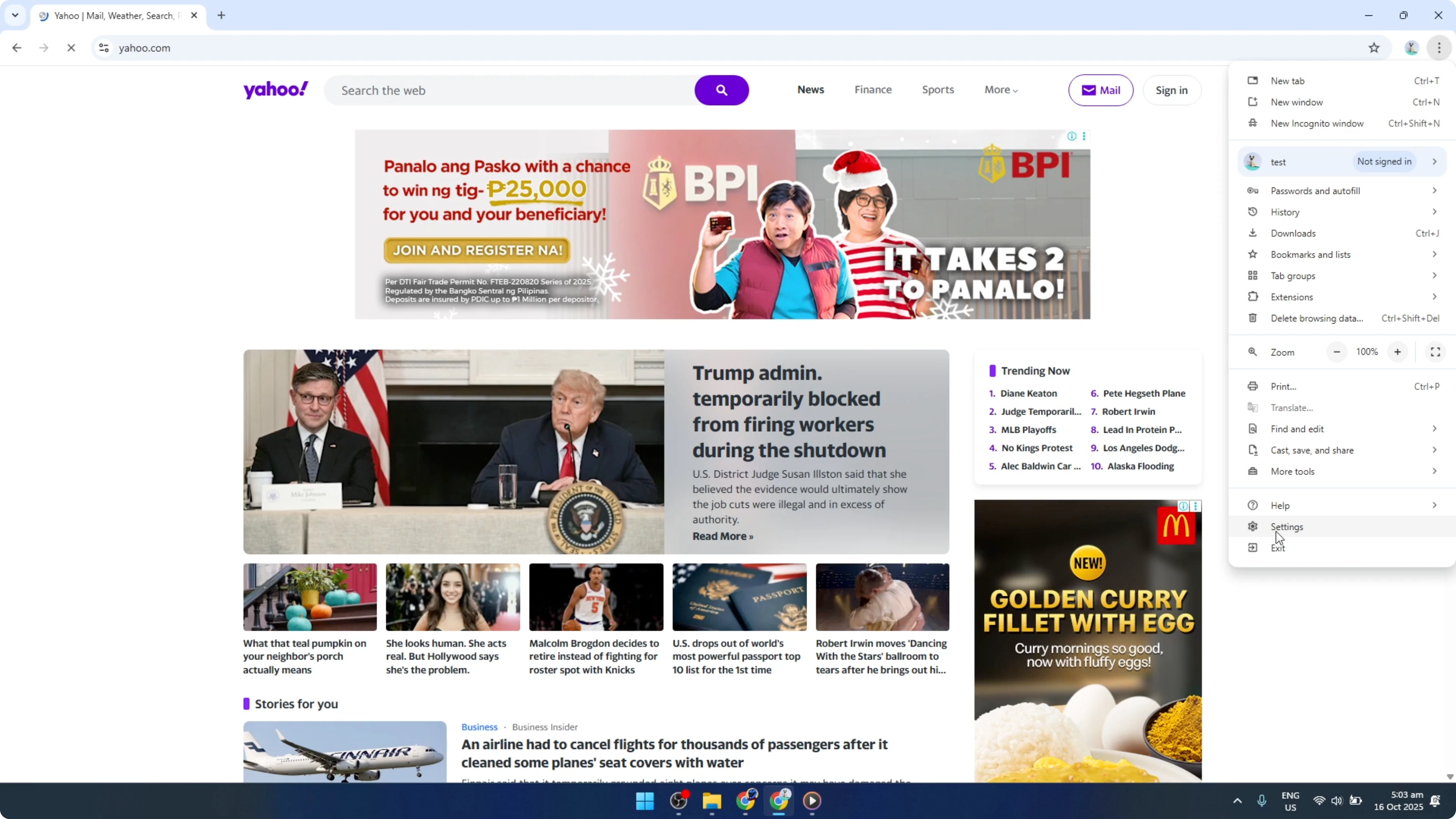 Screenshot from How To Change homepage from Yahoo To Google Chrome [2026 Guide] at 36s