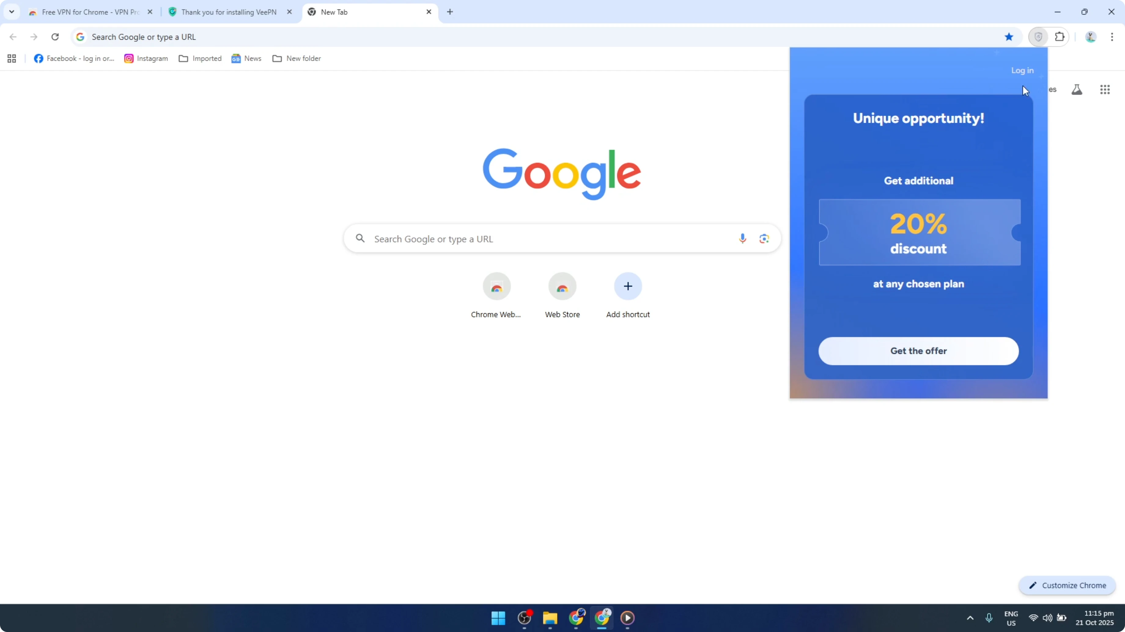 Screenshot from How To Change your IP Address on Google Chrome [2026 Guide] at 98s