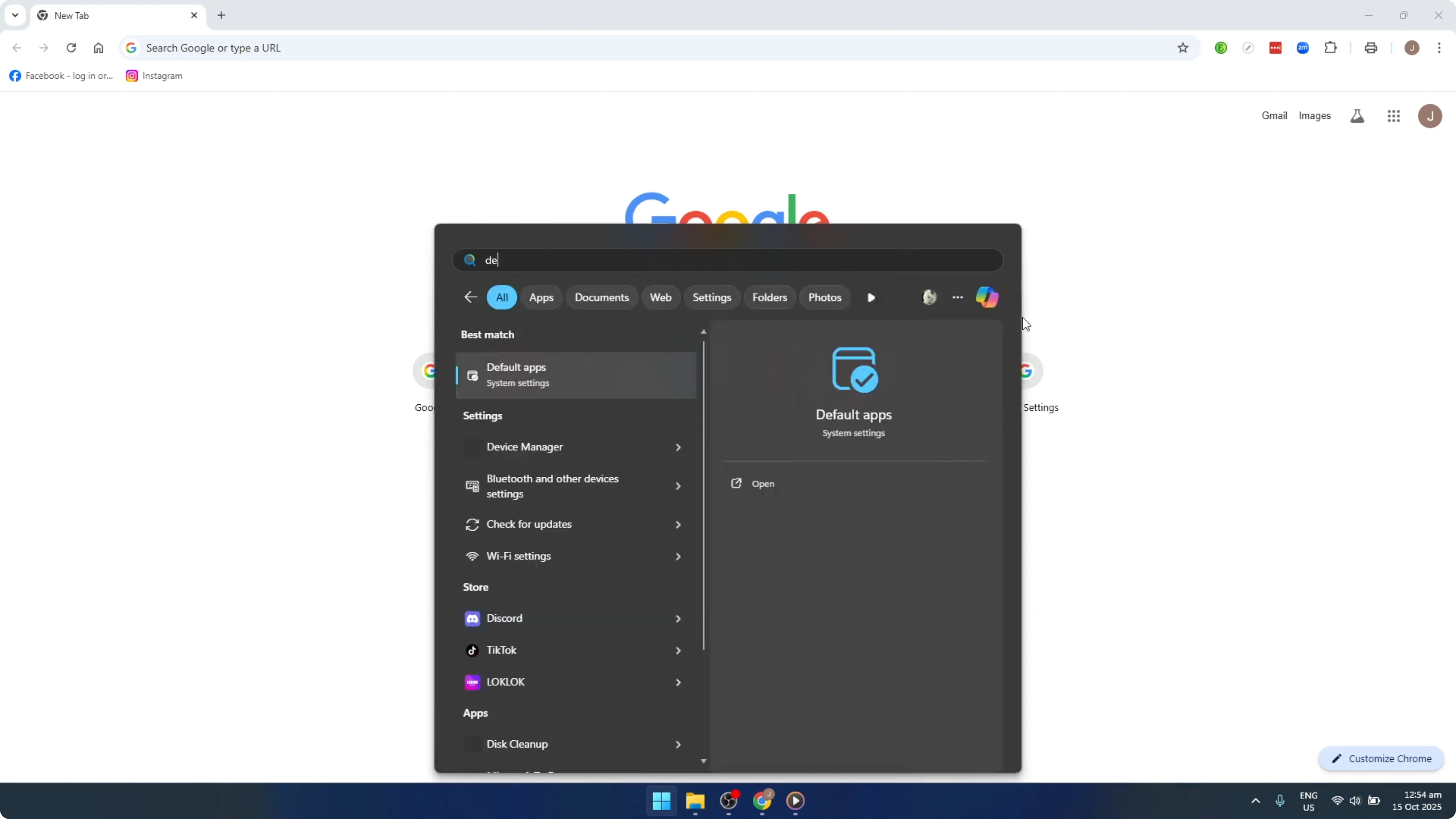 Screenshot from How To Change Microsoft Edge to Google Chrome Windows 11 [2026 Guide] at 26s