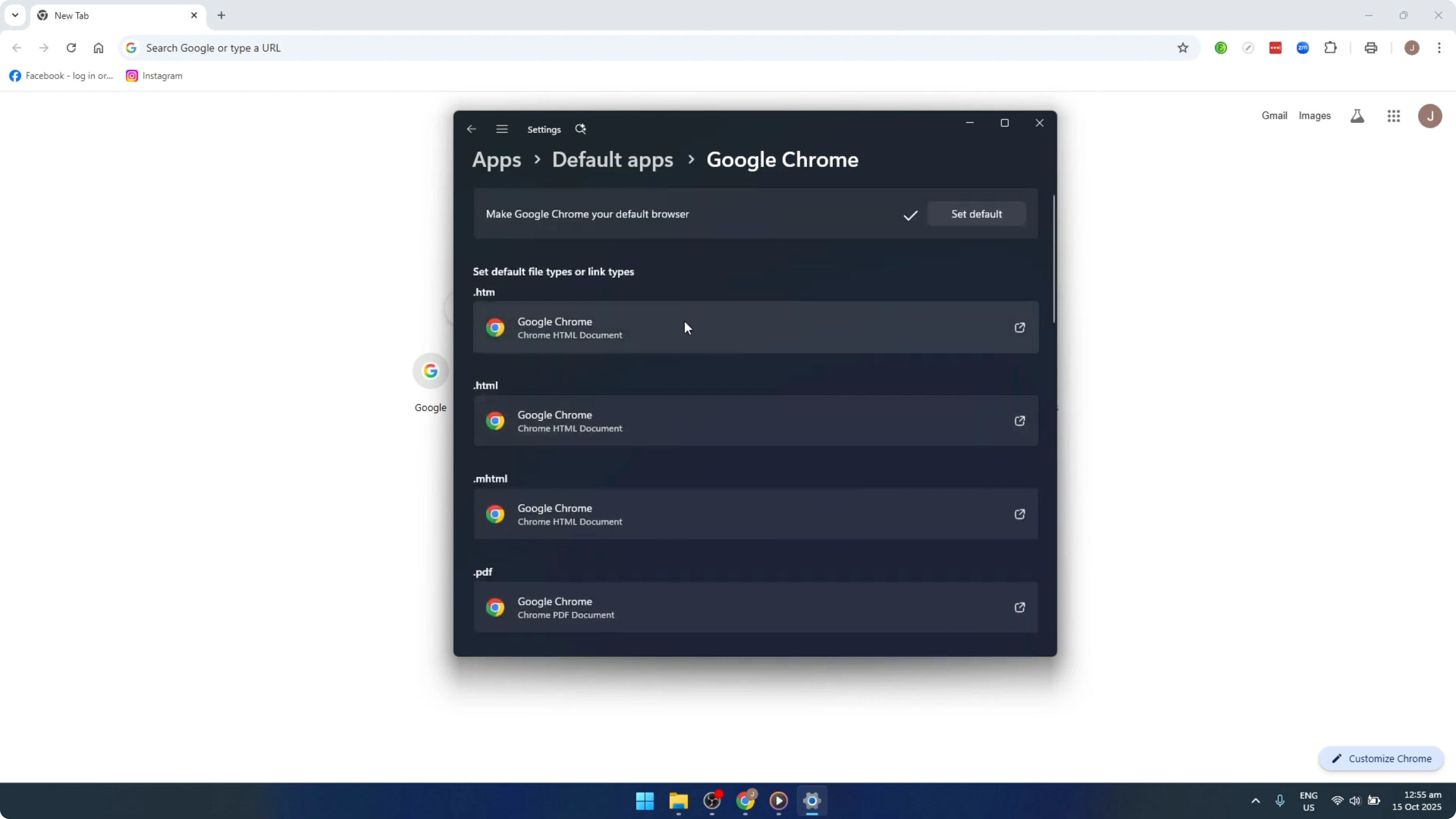 Screenshot from How To Change Microsoft Edge to Google Chrome Windows 11 [2026 Guide] at 92s