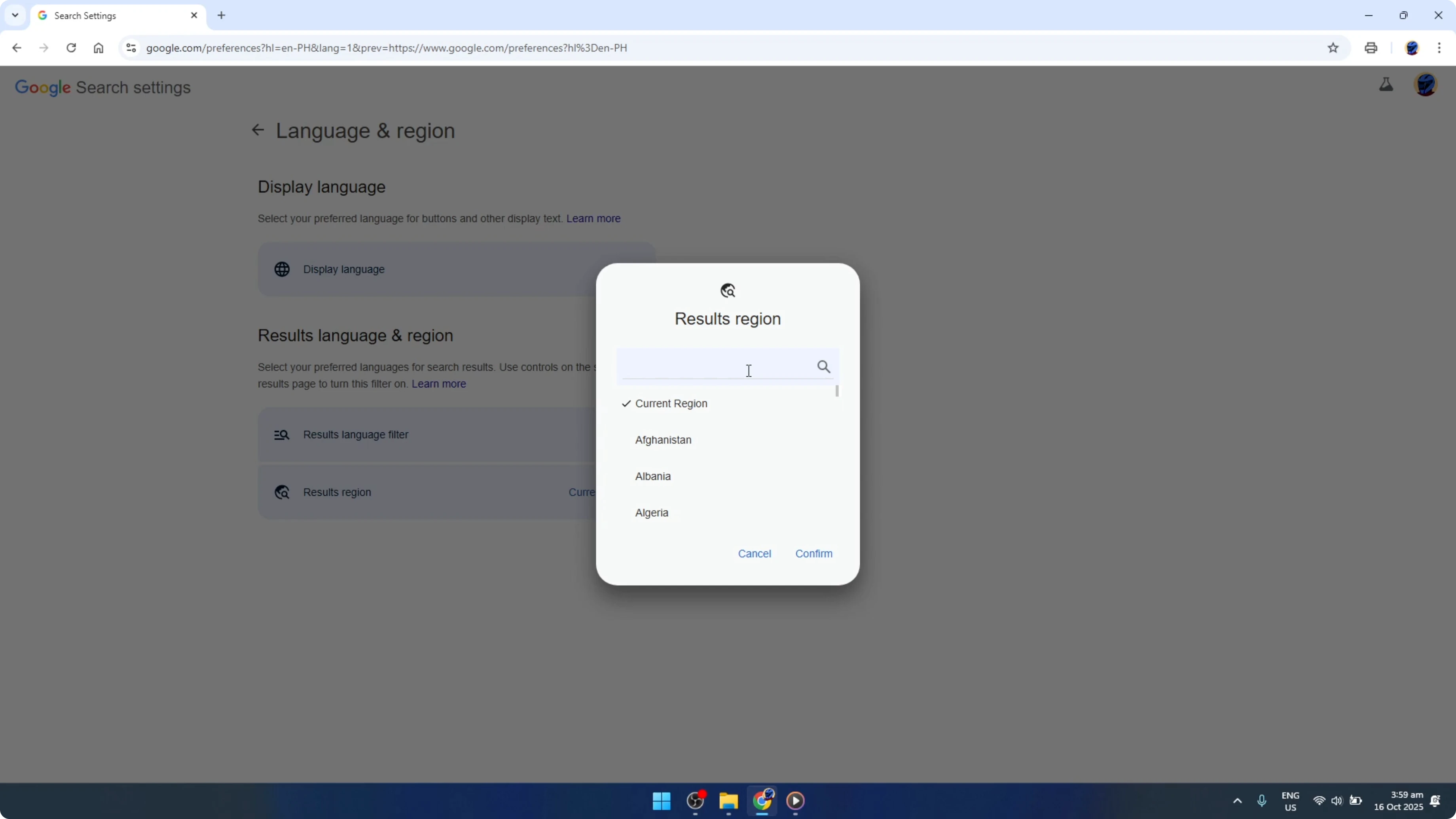 Screenshot from How To Change Region in Google Chrome Browser [2026 Guide] at 103s