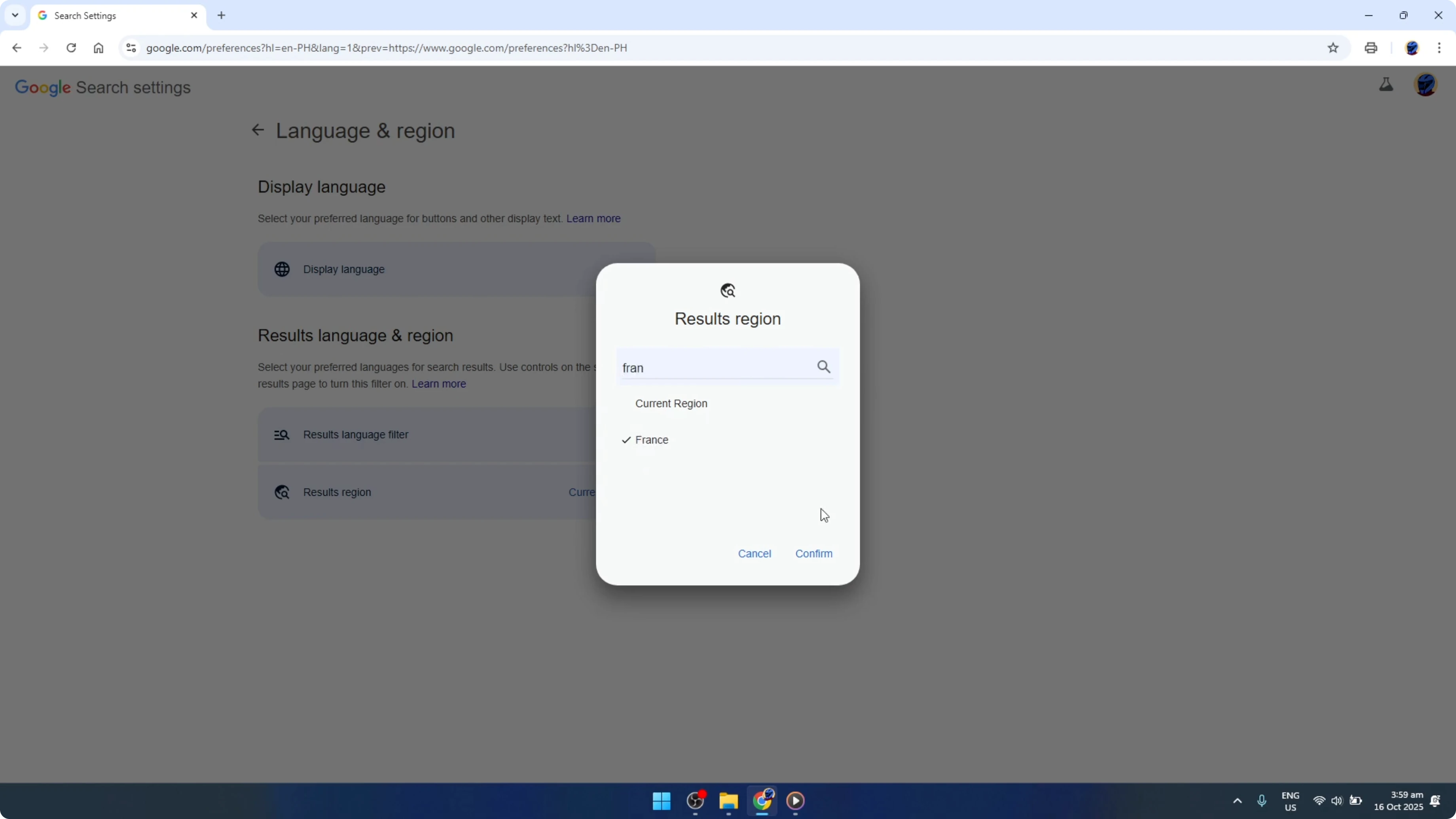 Screenshot from How To Change Region in Google Chrome Browser [2026 Guide] at 124s