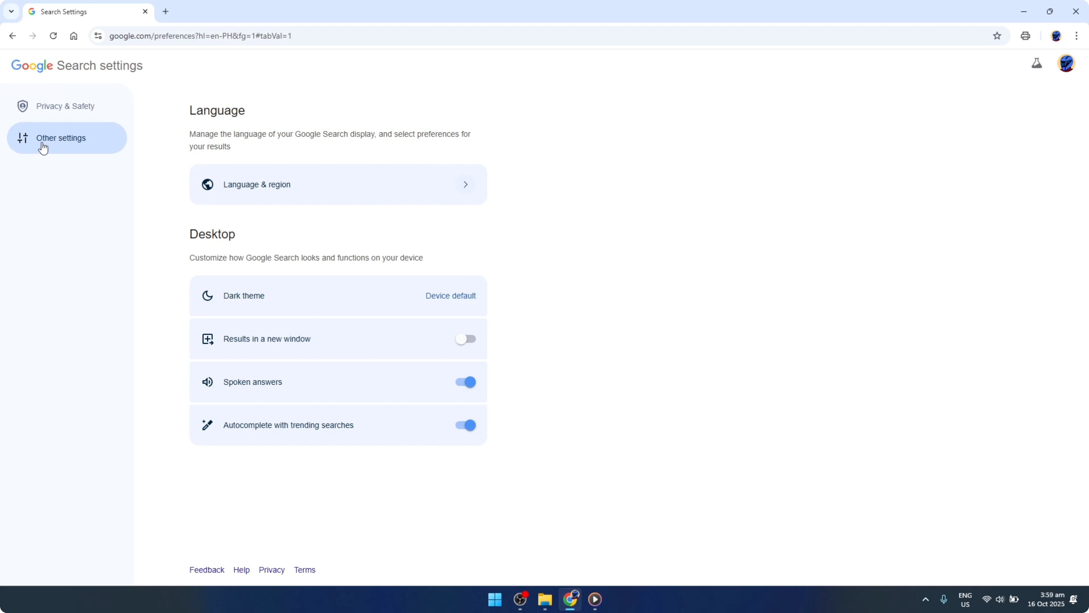 Screenshot from How To Change Region in Google Chrome Browser [2026 Guide] at 69s