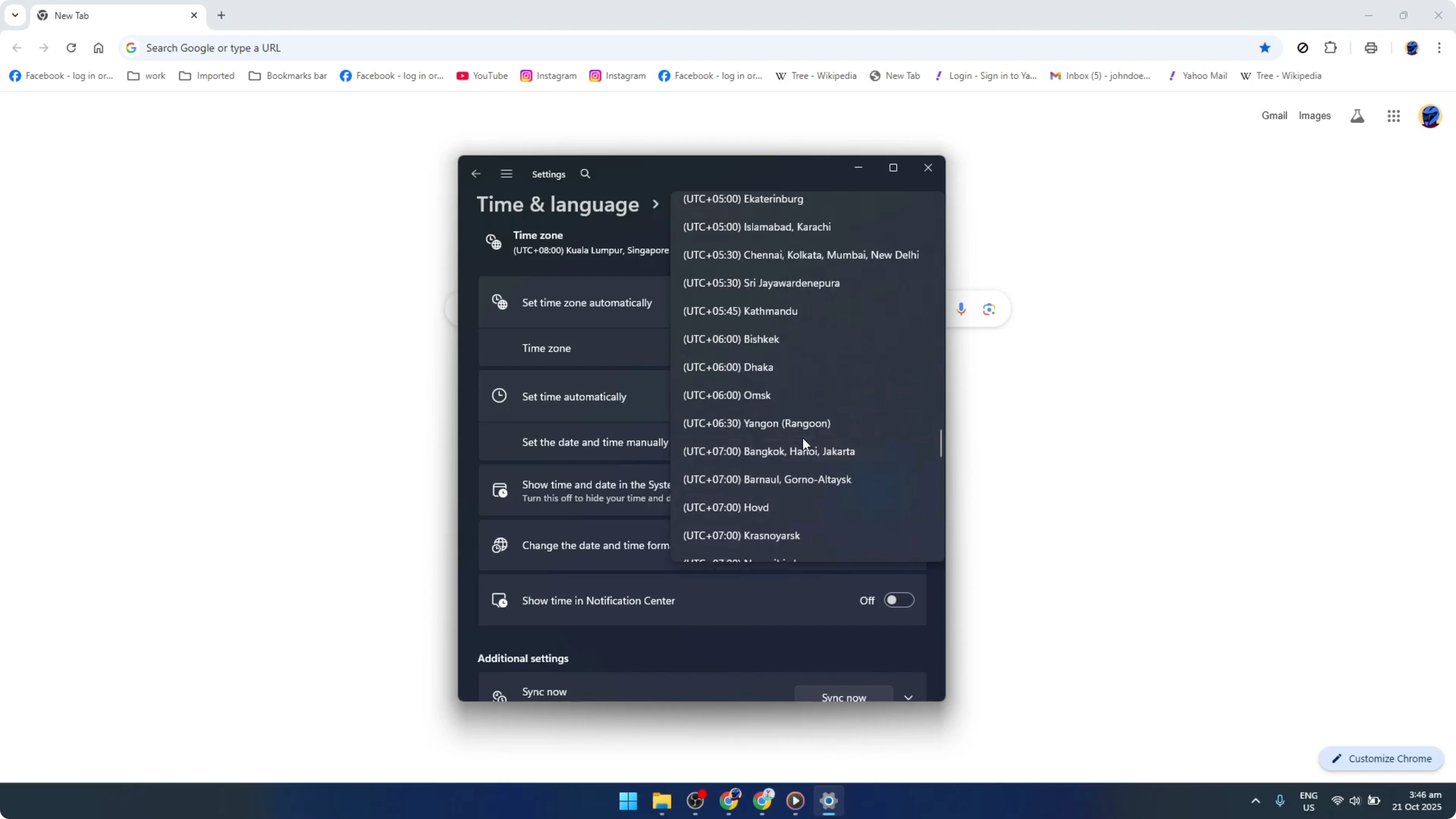 Screenshot from How To Change Time For Google Chrome [2026 Guide] at 106s