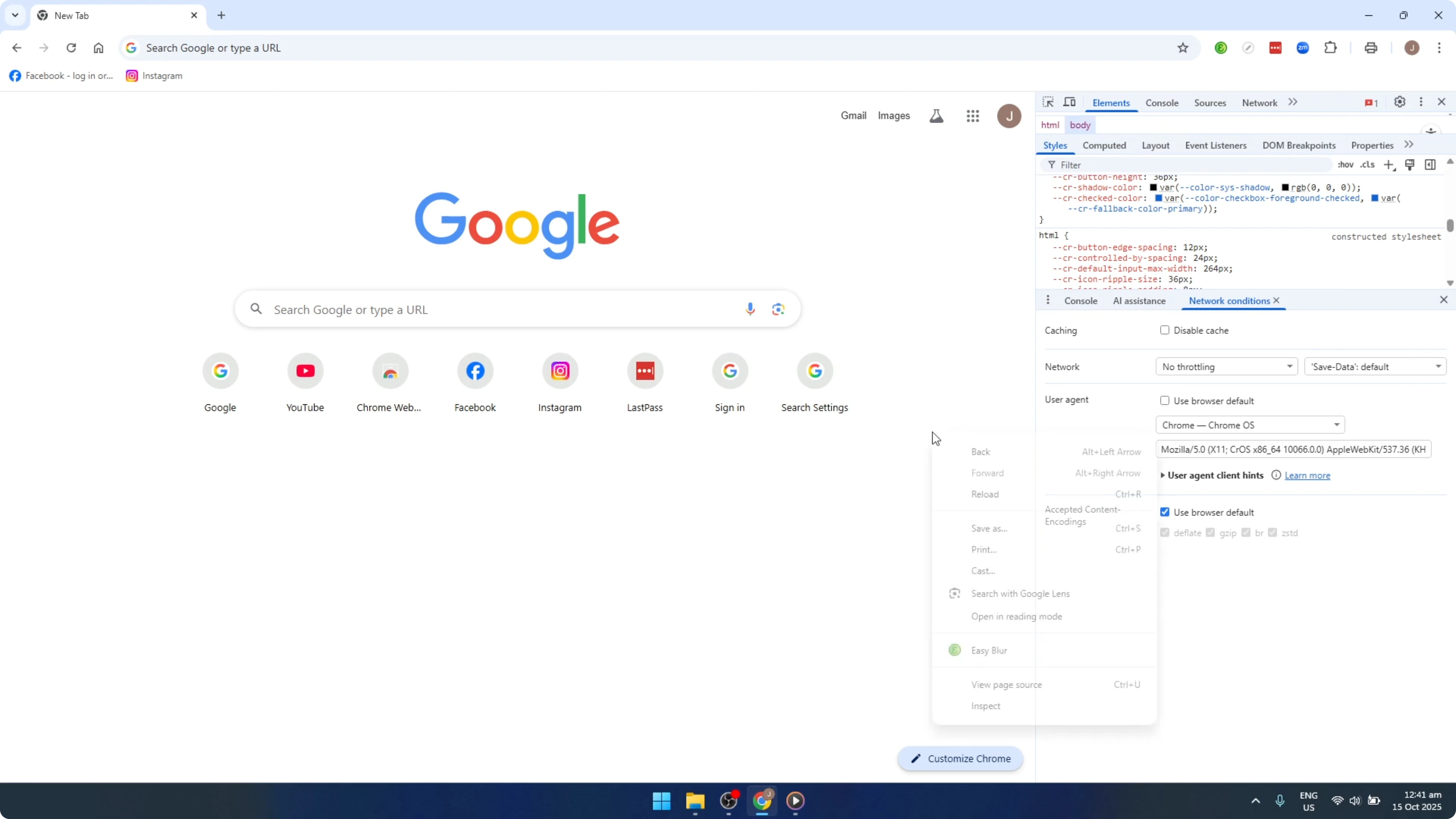Screenshot from How To Change User Agent in Google Chrome [2026 Guide] at 132s