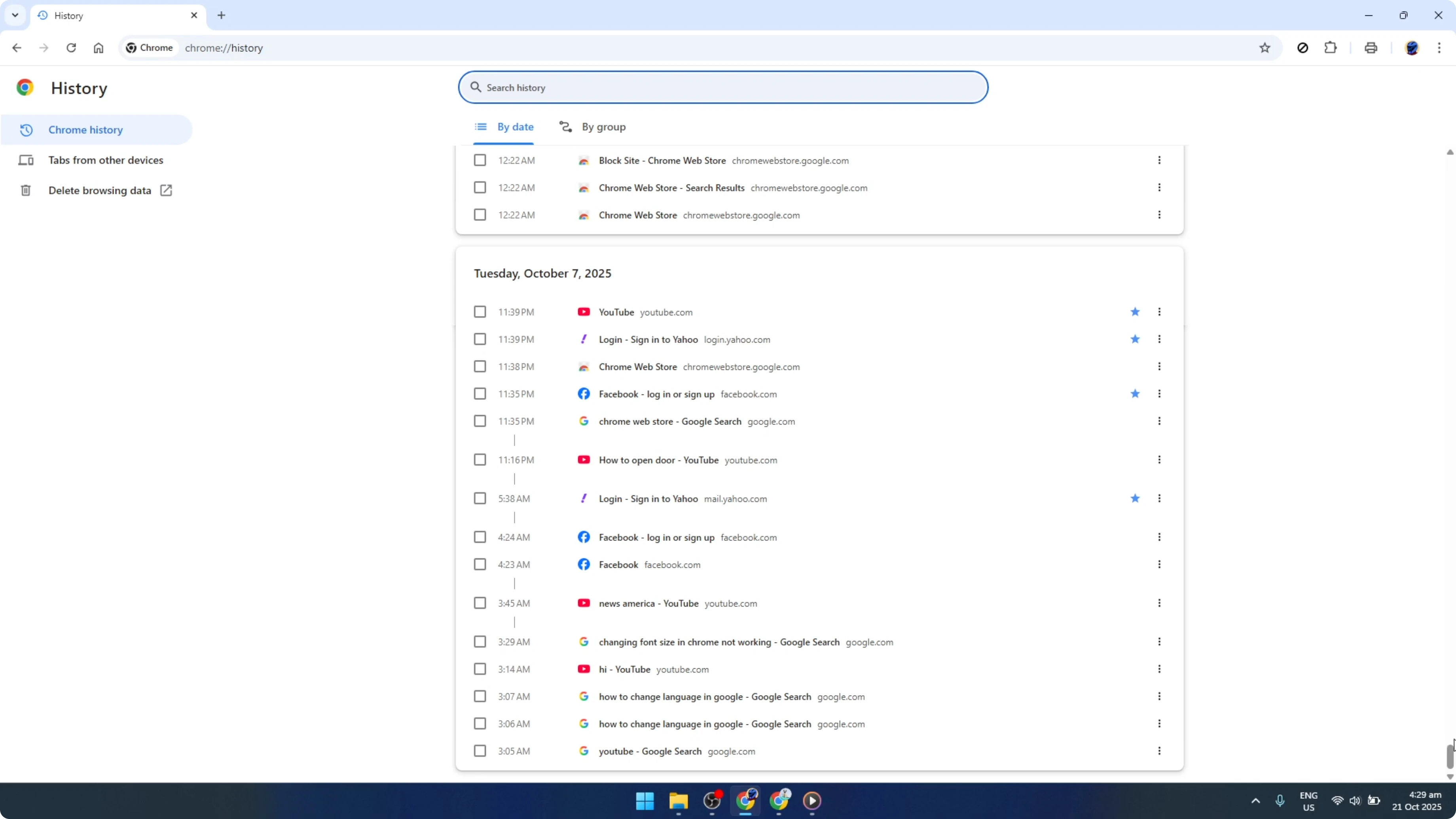 Screenshot from How To Check Old History In Google Chrome [2026 Guide] at 104s