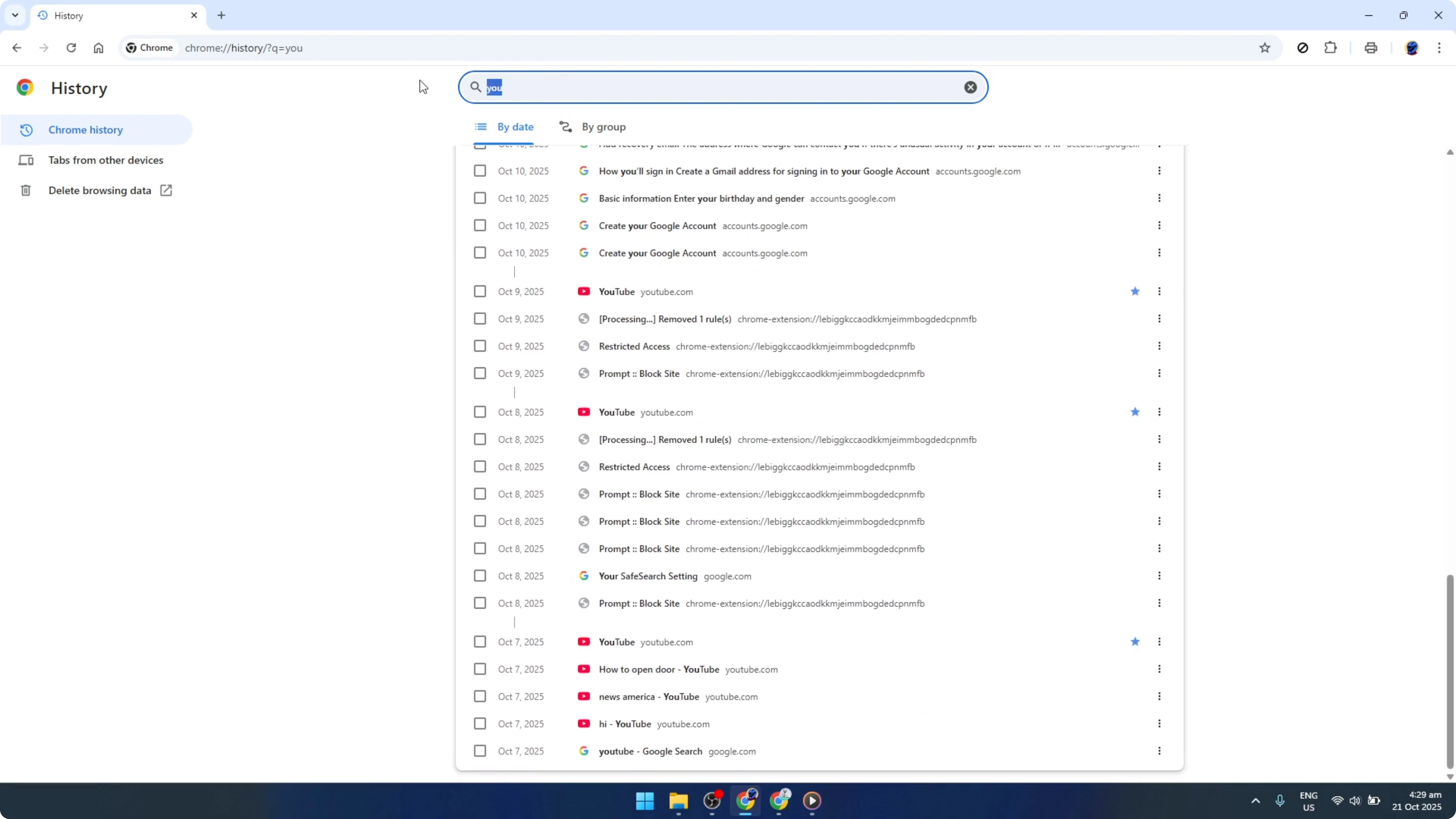 Screenshot from How To Check Old History In Google Chrome [2026 Guide] at 82s
