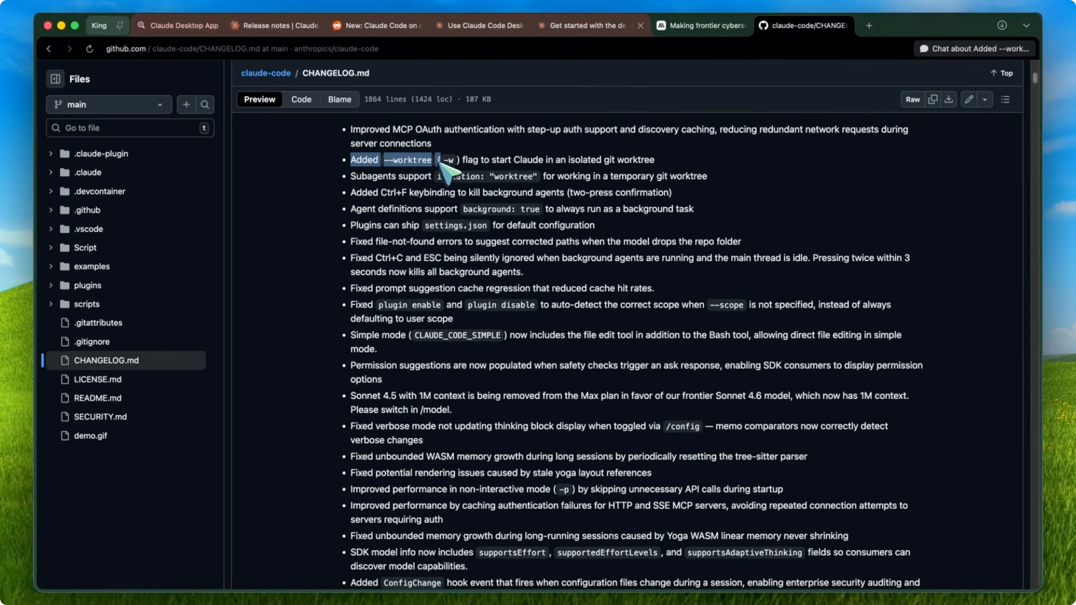 Screenshot from Claude Code’s Latest Features: Desktop, App & More at 63s