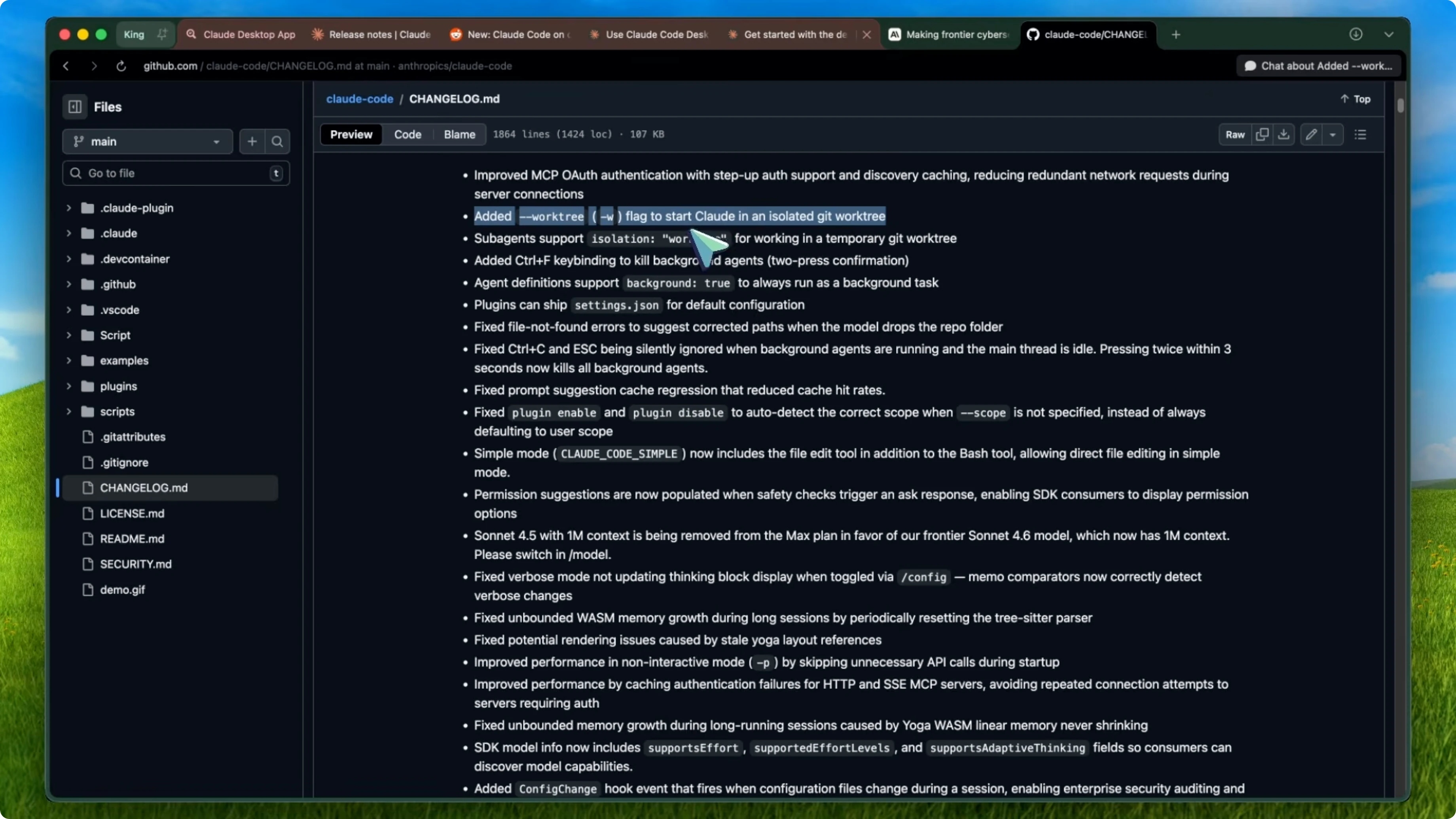 Screenshot from Claude Code’s Latest Features: Desktop, App & More at 84s