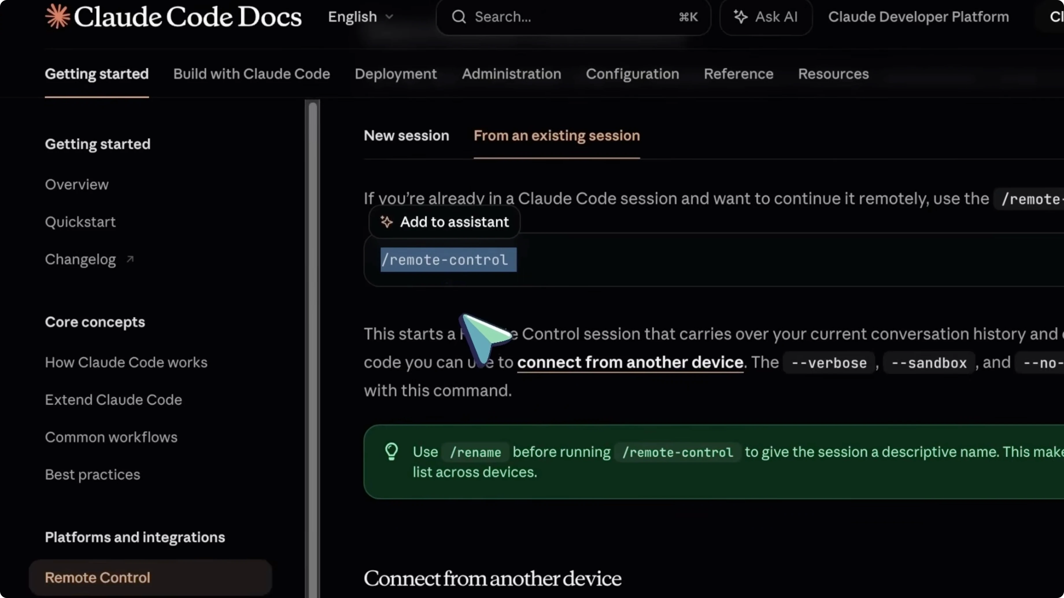 Screenshot from Claude Code Remote Control: What’s Next After OpenClaw? at 267s