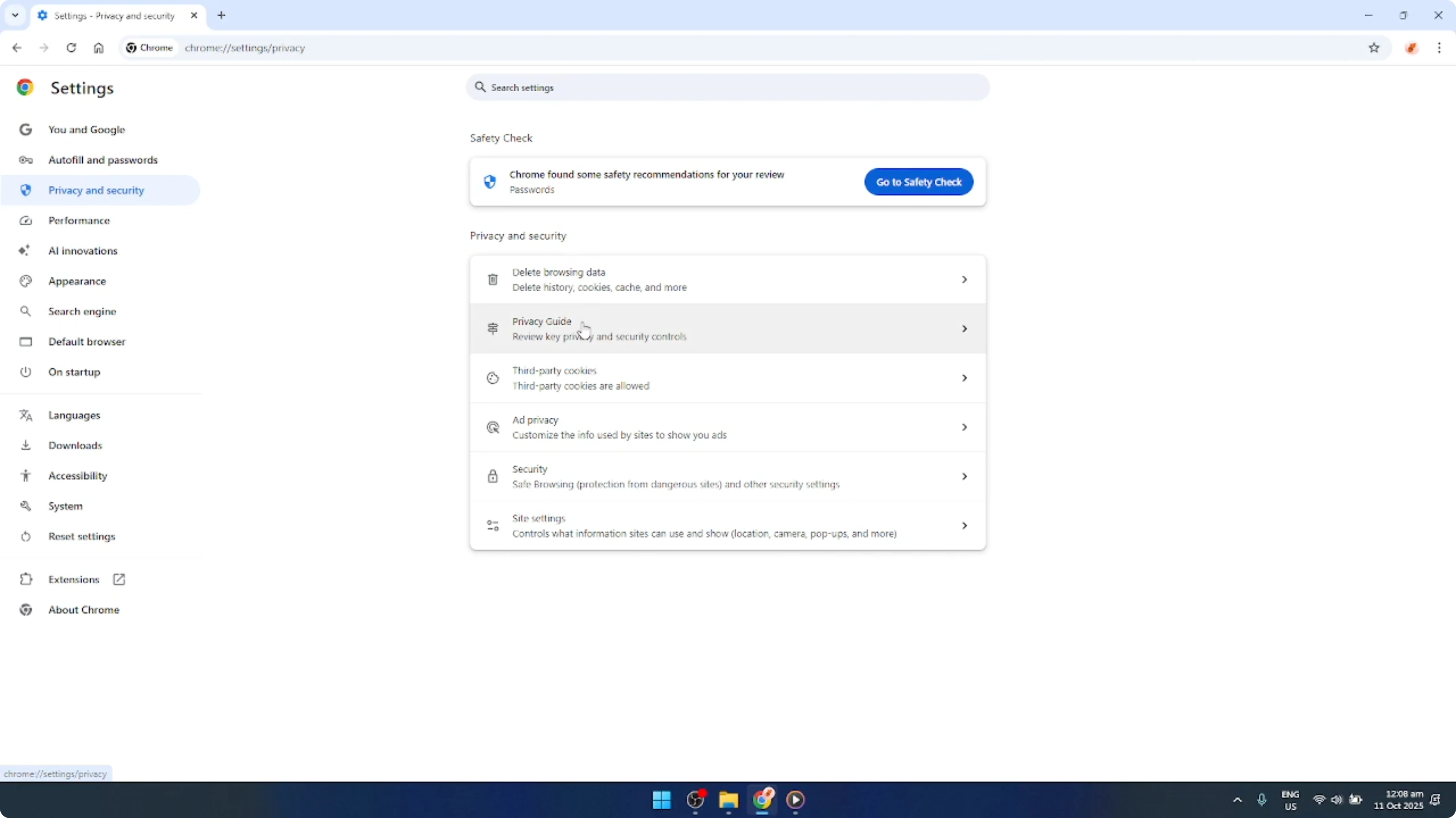 Screenshot from How To Clear Cache and Cookies in Google Chrome [2026 Guide] at 56s