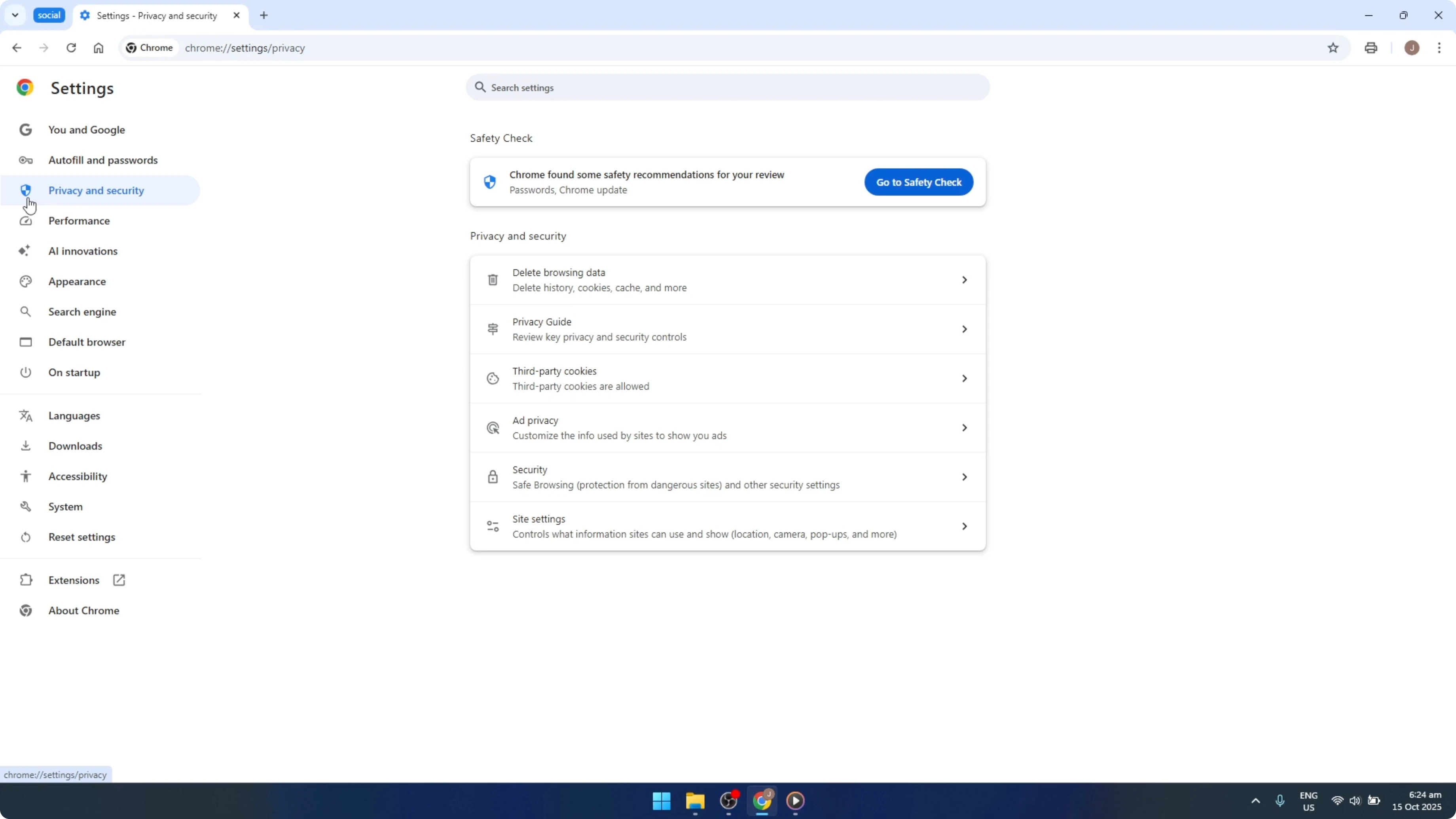 Screenshot from How To Clear Your Cookies in Google Chrome [2026 Guide] at 62s
