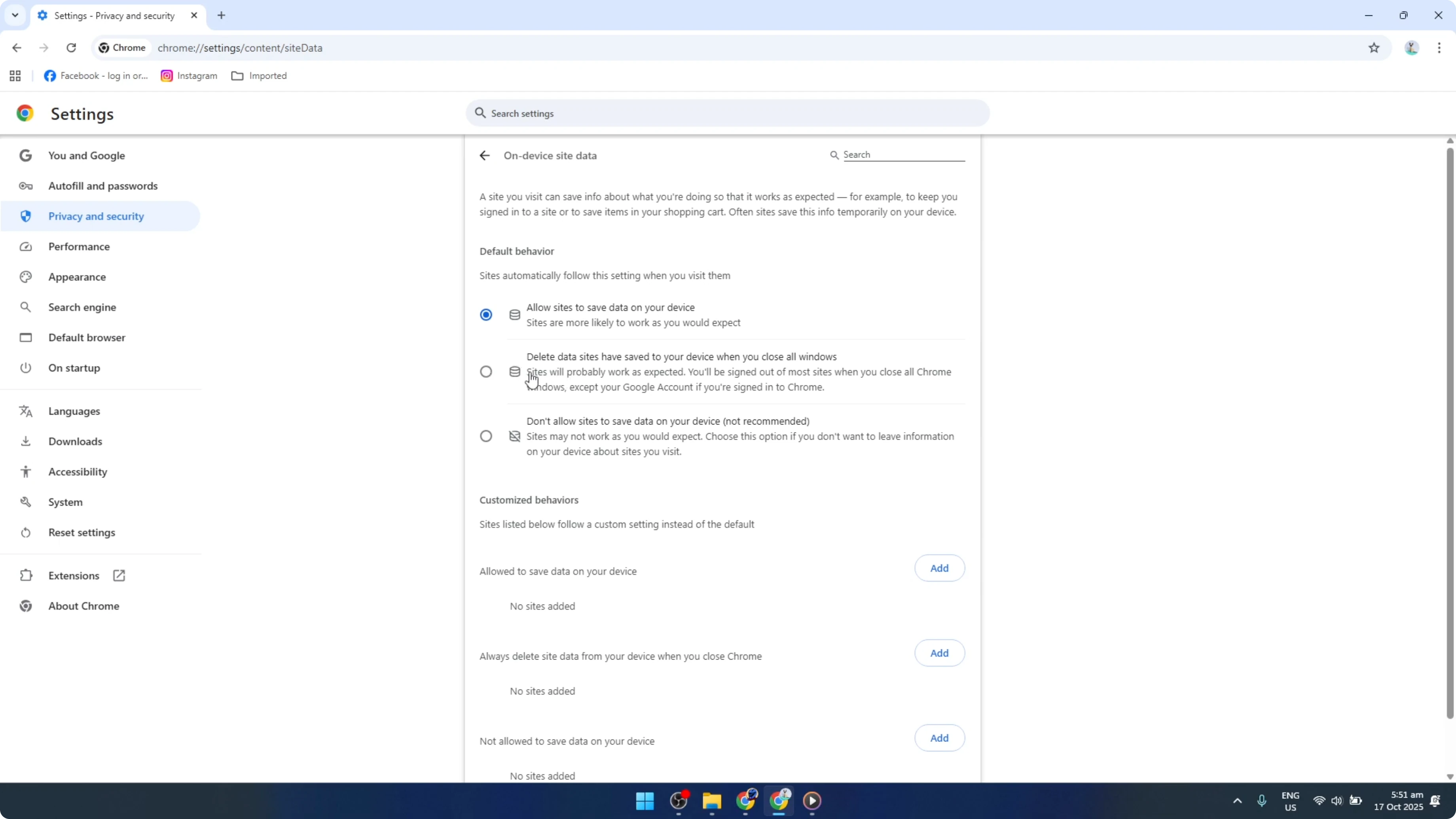 Screenshot from How To Automatically Clear Google Chrome Browsing Data On Exit [2026 Guide] at 90s