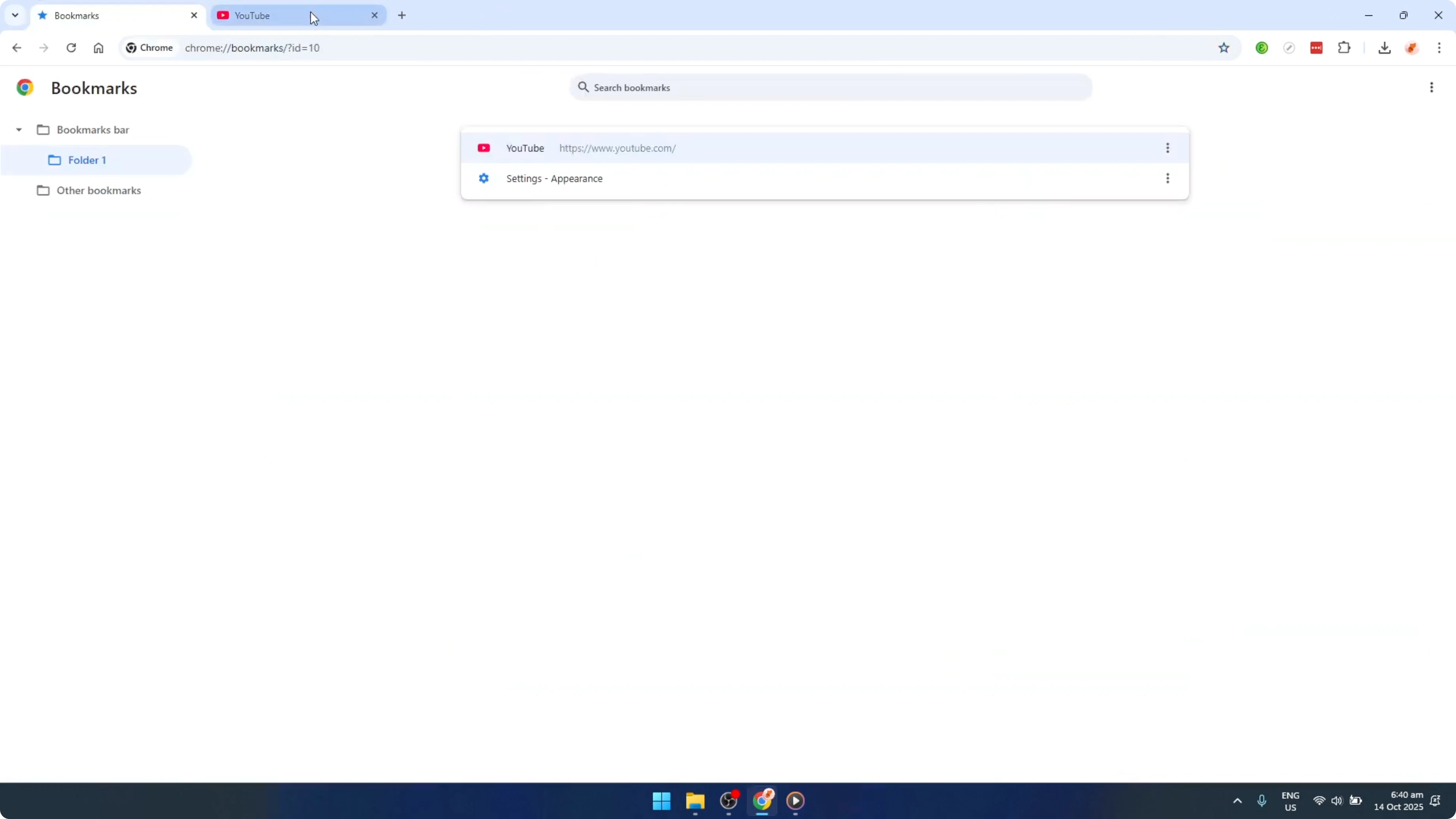 Screenshot from How To Click and Open Your Google Chrome Bookmarks in New Tabs [2026 Guide] at 112s