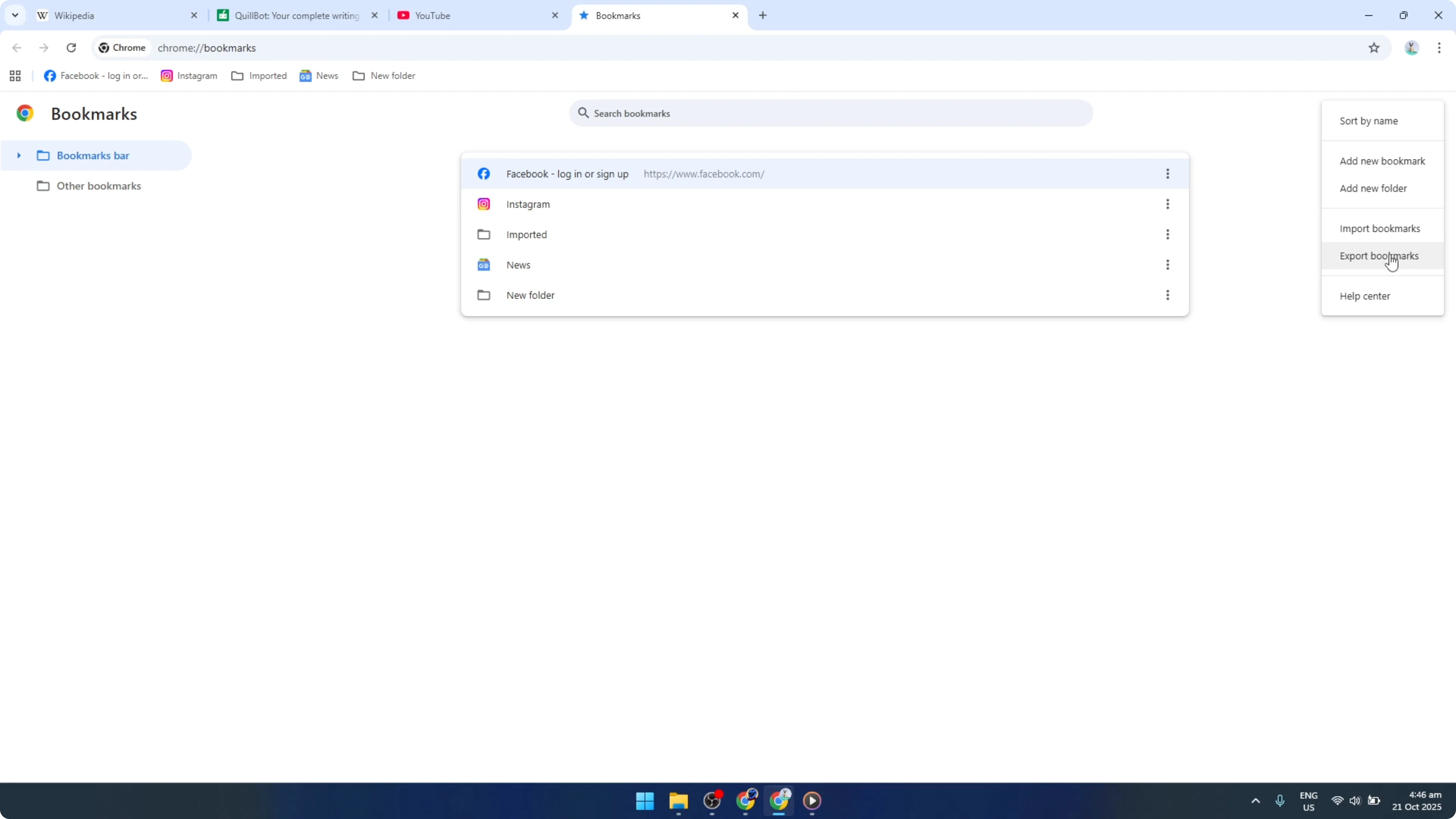 Screenshot from How To Copy All of Your Open Tabs Names and URLs in Google Chrome [2026 Guide] at 115s