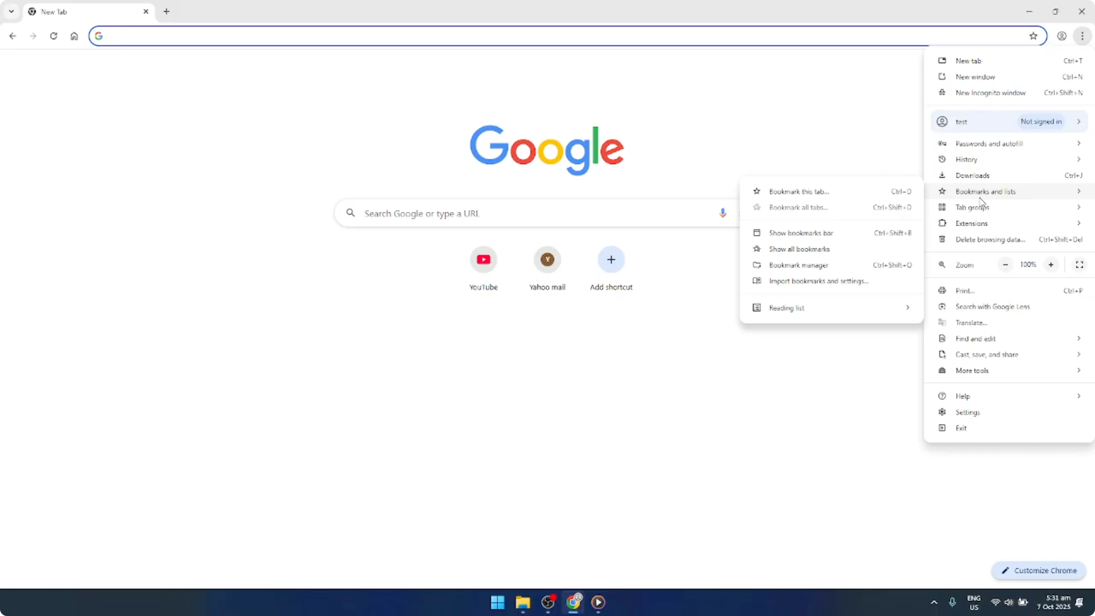 Screenshot from How To Create Bookmark Folders in Google Chrome [2026 Guide] at 54s