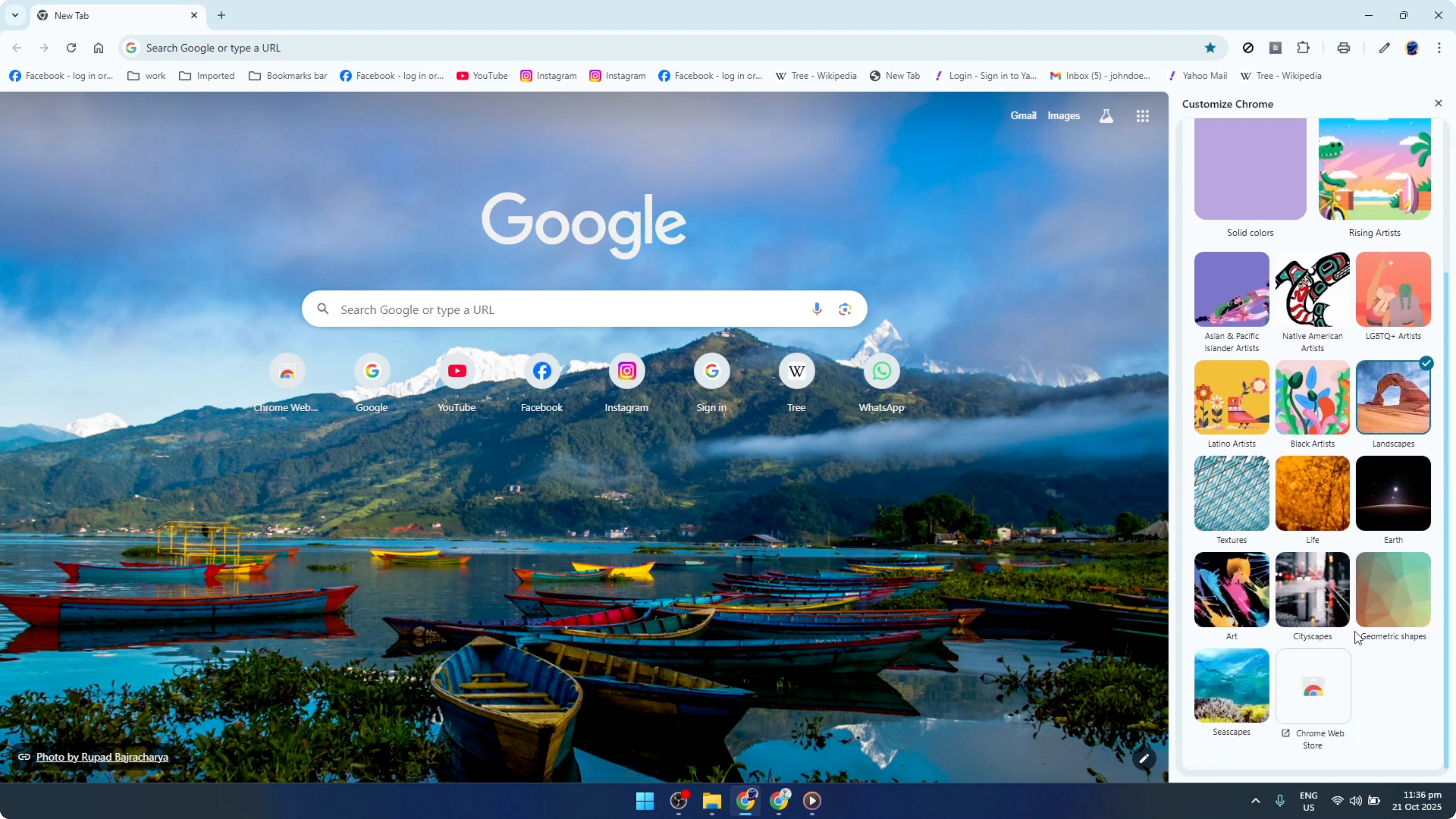 Screenshot from How To Customize Google Chrome Homepage [2026 Guide] at 121s