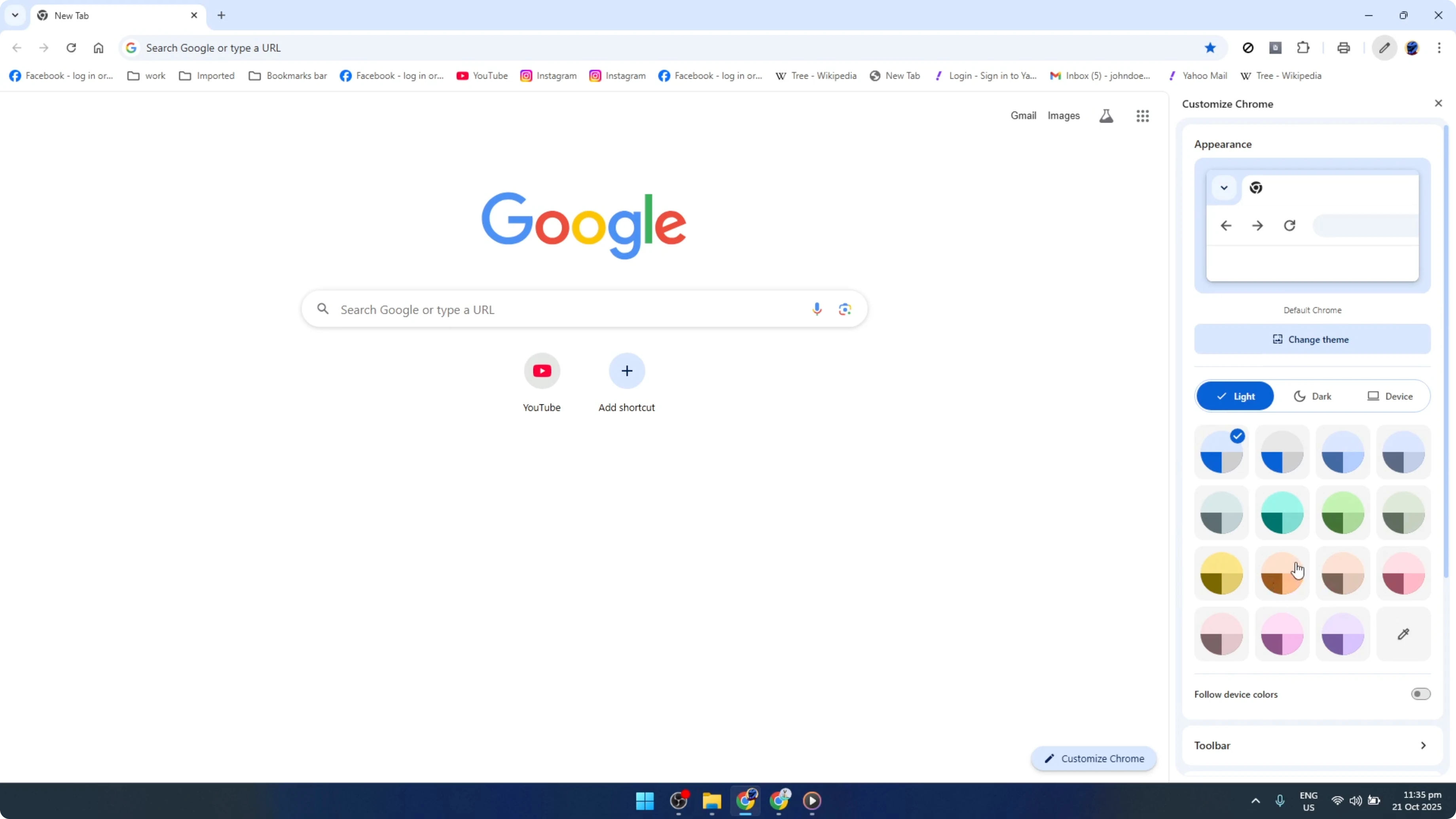 Screenshot from How To Customize Google Chrome Homepage [2026 Guide] at 33s