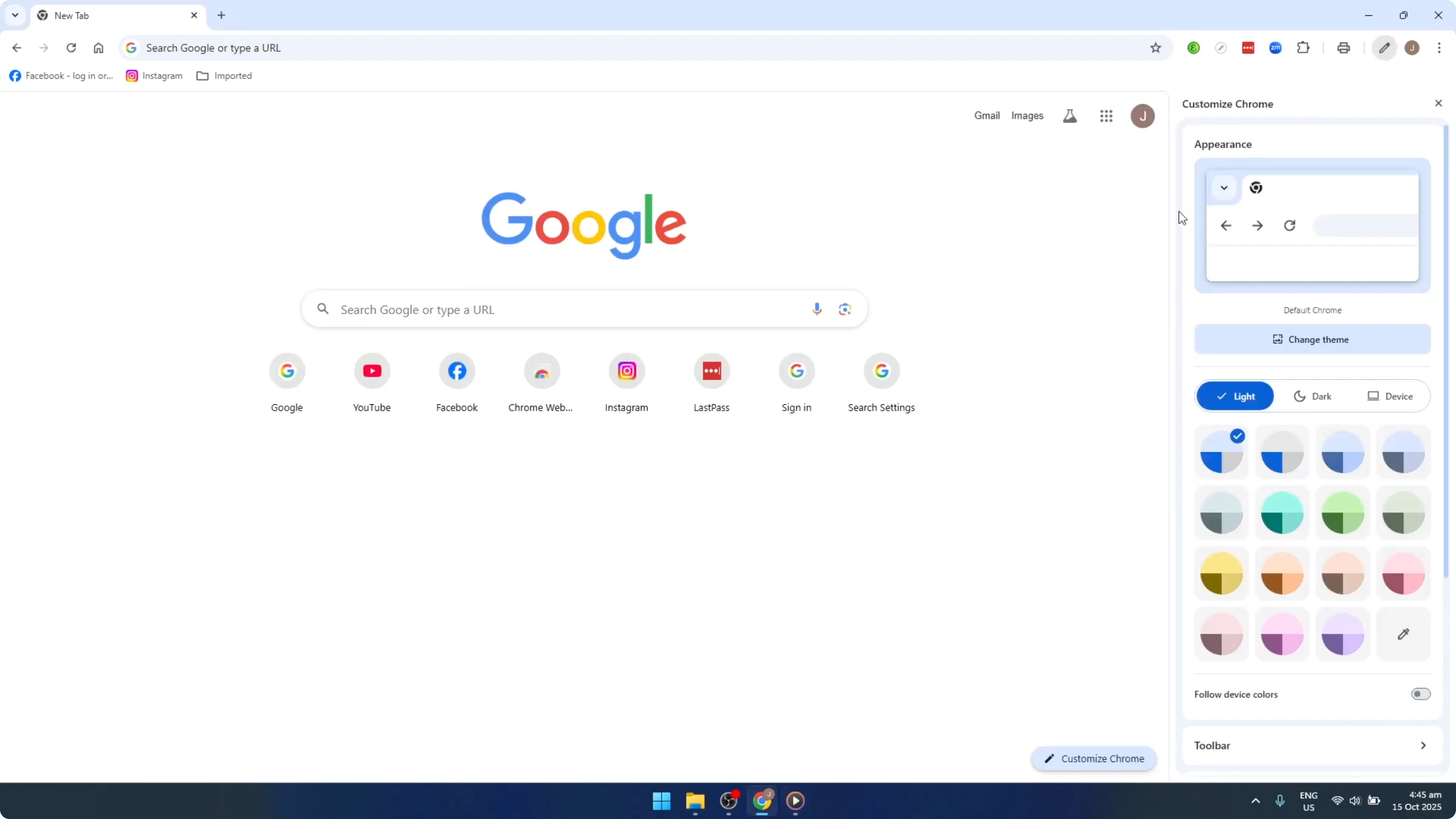 Screenshot from How To CUSTOMIZE TOOLBAR IN Google Chrome [2026 Guide] at 30s